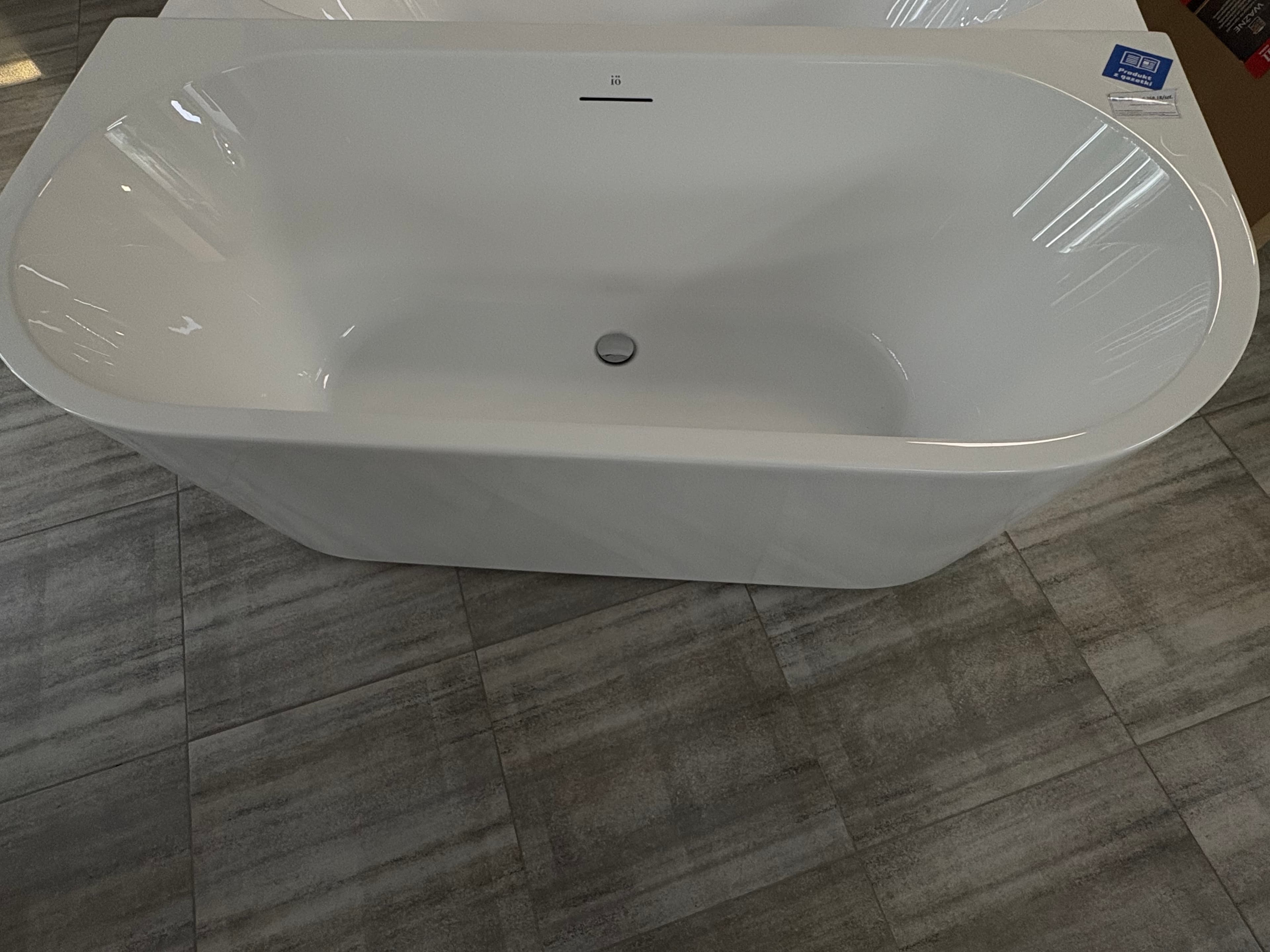IO SULA PLUS wanna  przyścienna ze zintegrowaną obudową lewa 160x75x58 WW.PL.SULPL.160.I - Powystawowy Gniezno