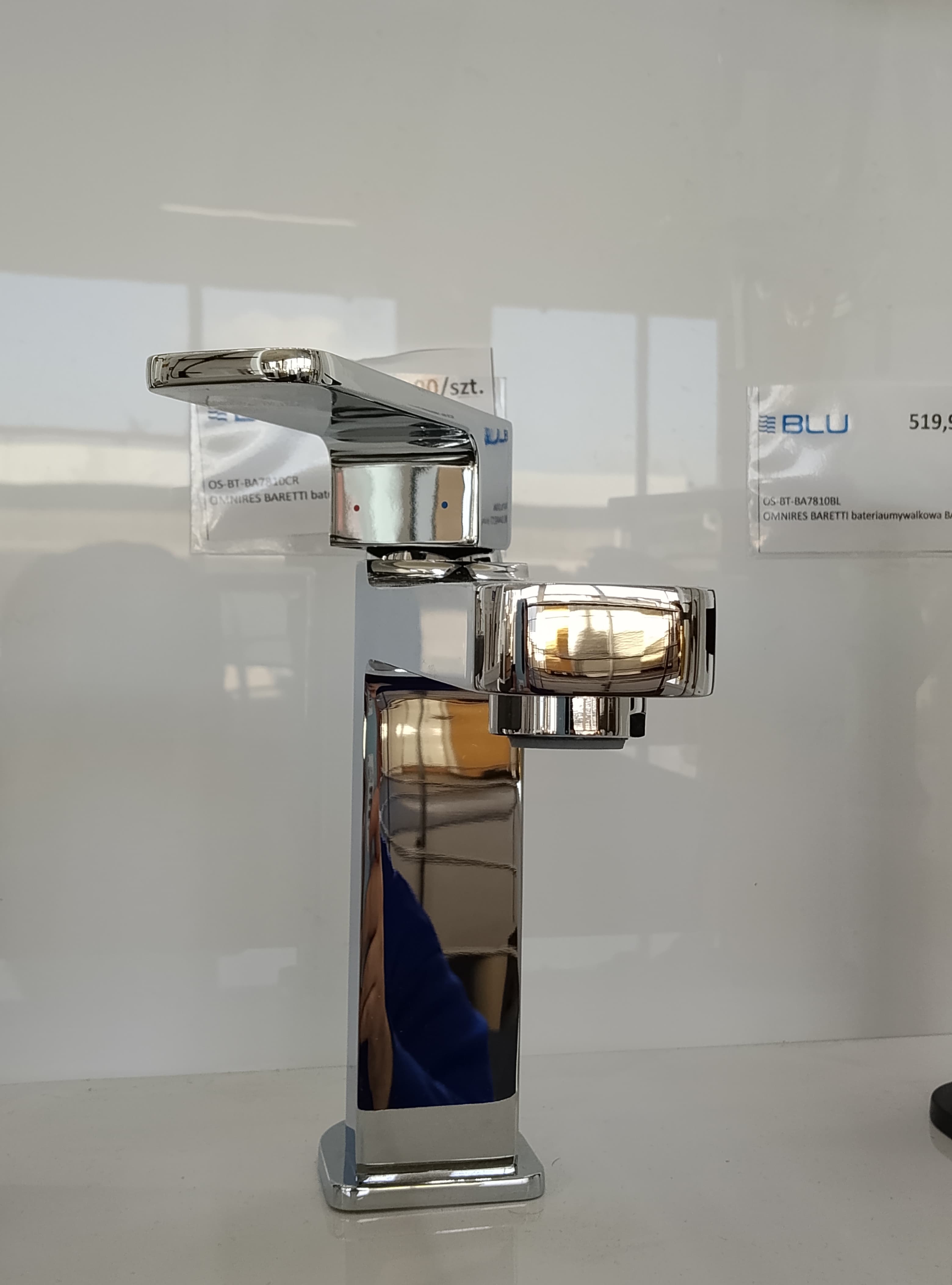 OMNIRES BARETTI bateria  umywalkowa BA7810CR - Powystawowy Kalisz