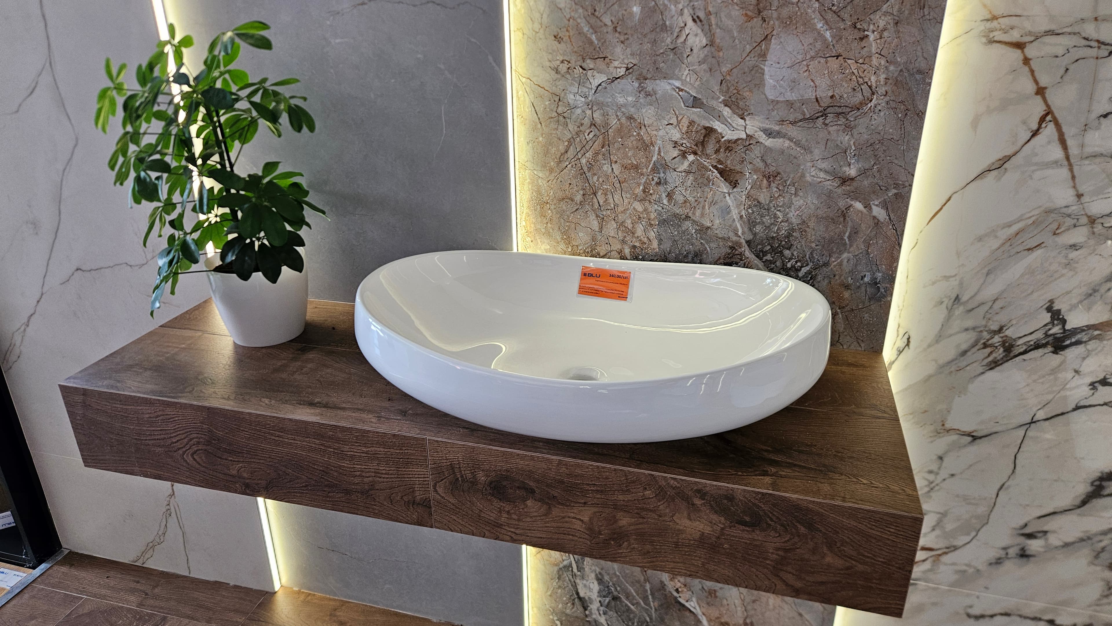 IO ALTA umywalka nablatowa 650x420x170 mm bez przelewu CE.ALTUM650 *24 *W  na nowym indeksie CE.ALTANEW.650.1084.I  **ekspo - Powystawowy Bielsko-Biała
