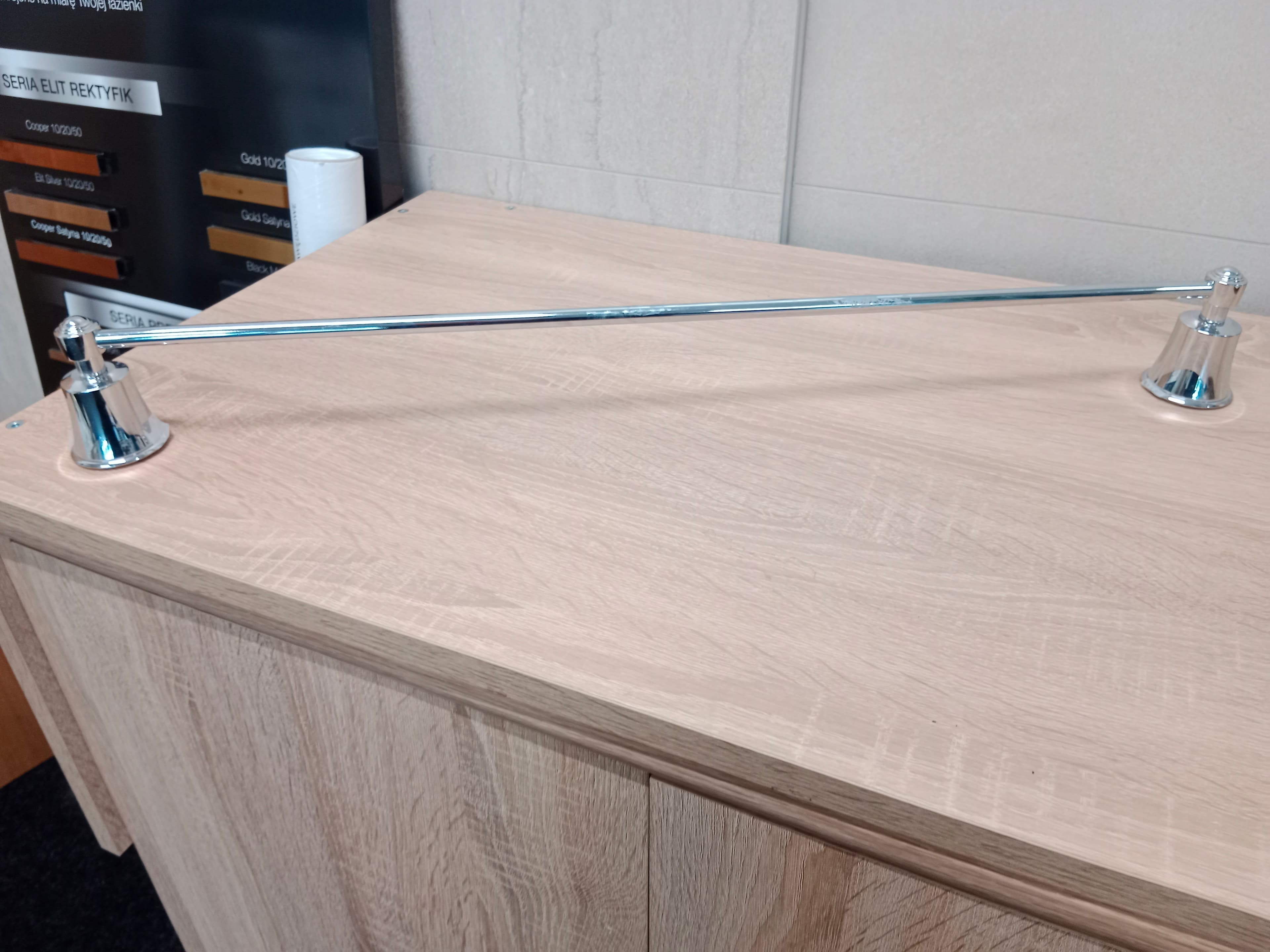 OMNIRES WIESZAK NA RĘCZNIK 65 CM CHROM ART LINE AL53216 CR  **ekspo - Powystawowy Zamość