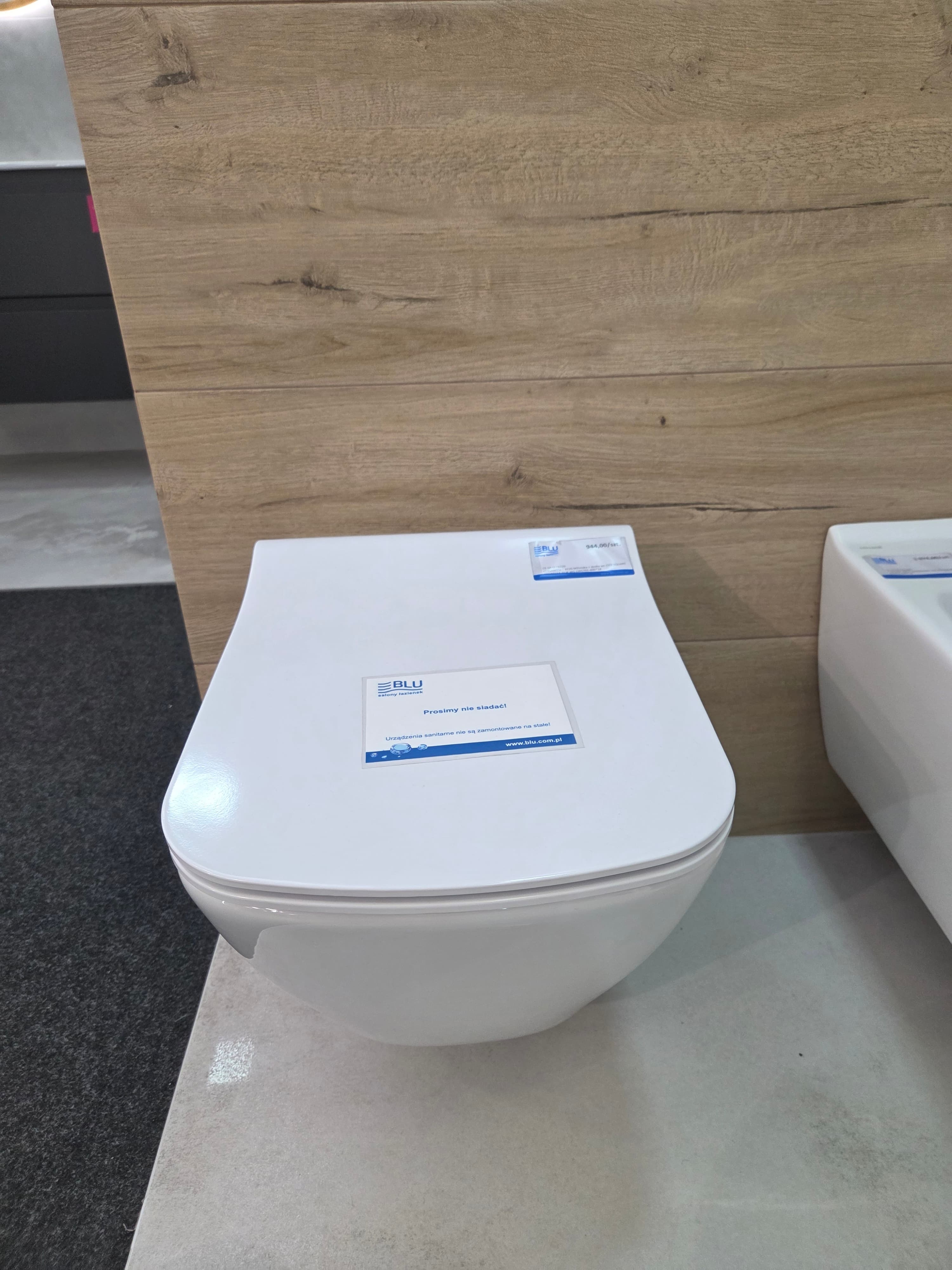 CERSANIT  SET B220 MZ  miska + deska wc CITY SQUARE UM DESKA DUR WO ŁW  S701-405  *18 - Powystawowy Krosno