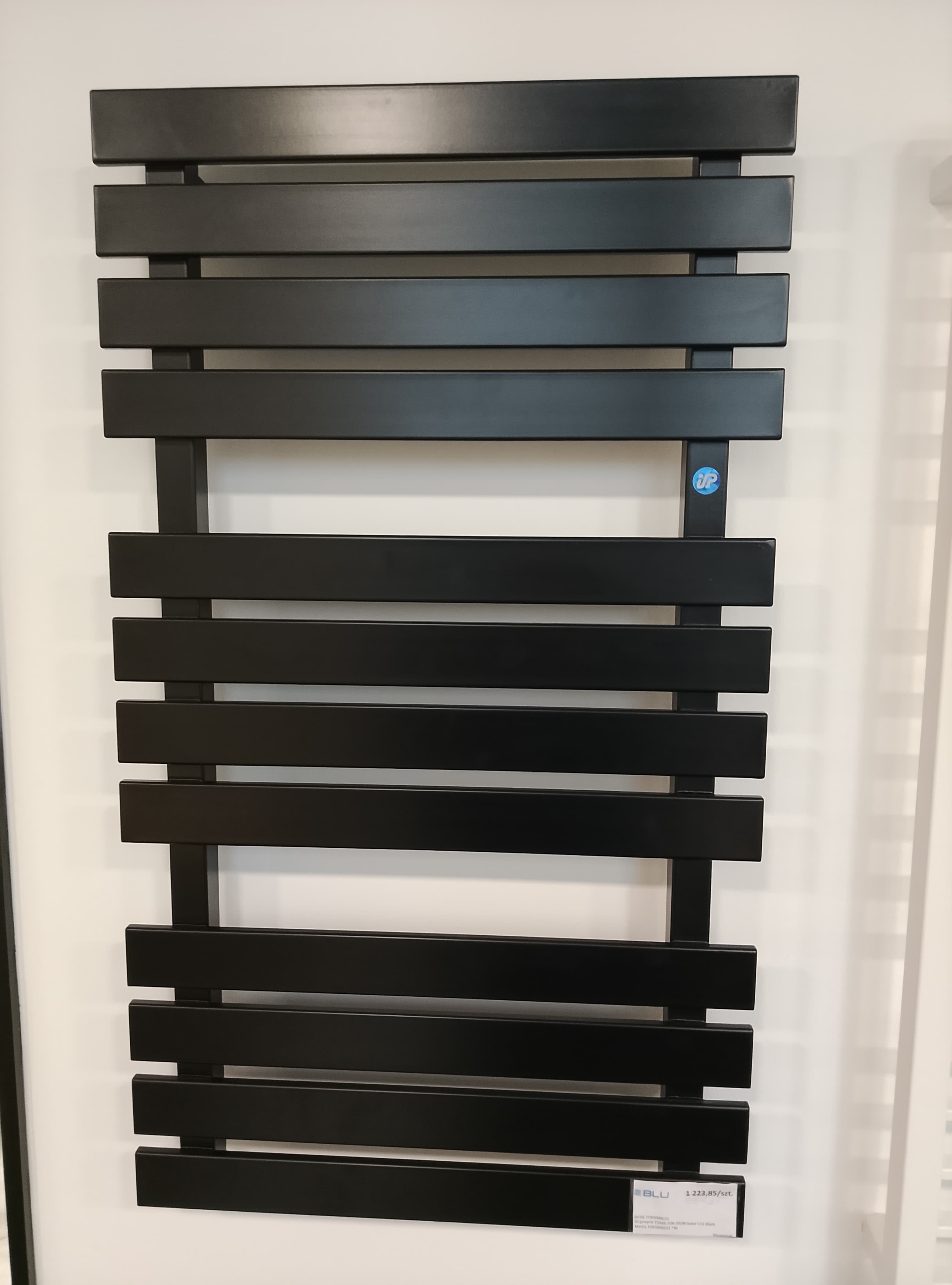 IO grzejnik TOKKE TOK-50/90 kolor C31 Black Mat  GL.TOK5090C31 *W  **ekspo - Powystawowy Kalisz