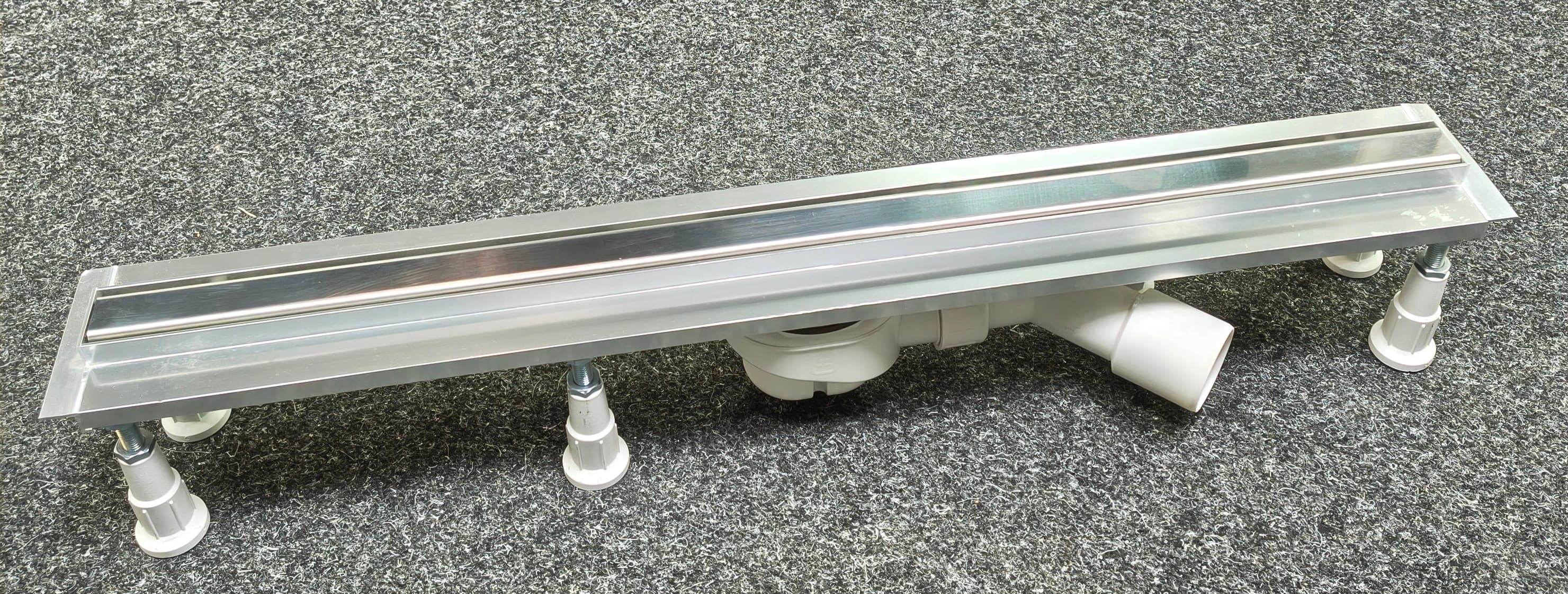 IO odwodnienia liniowe SOTTILE SLIM maskownica ARGENTO ze stali nierdzewnej 70x3,5x9,5 AZSL70/SX *W  **ekspo - Powystawowy Poznań