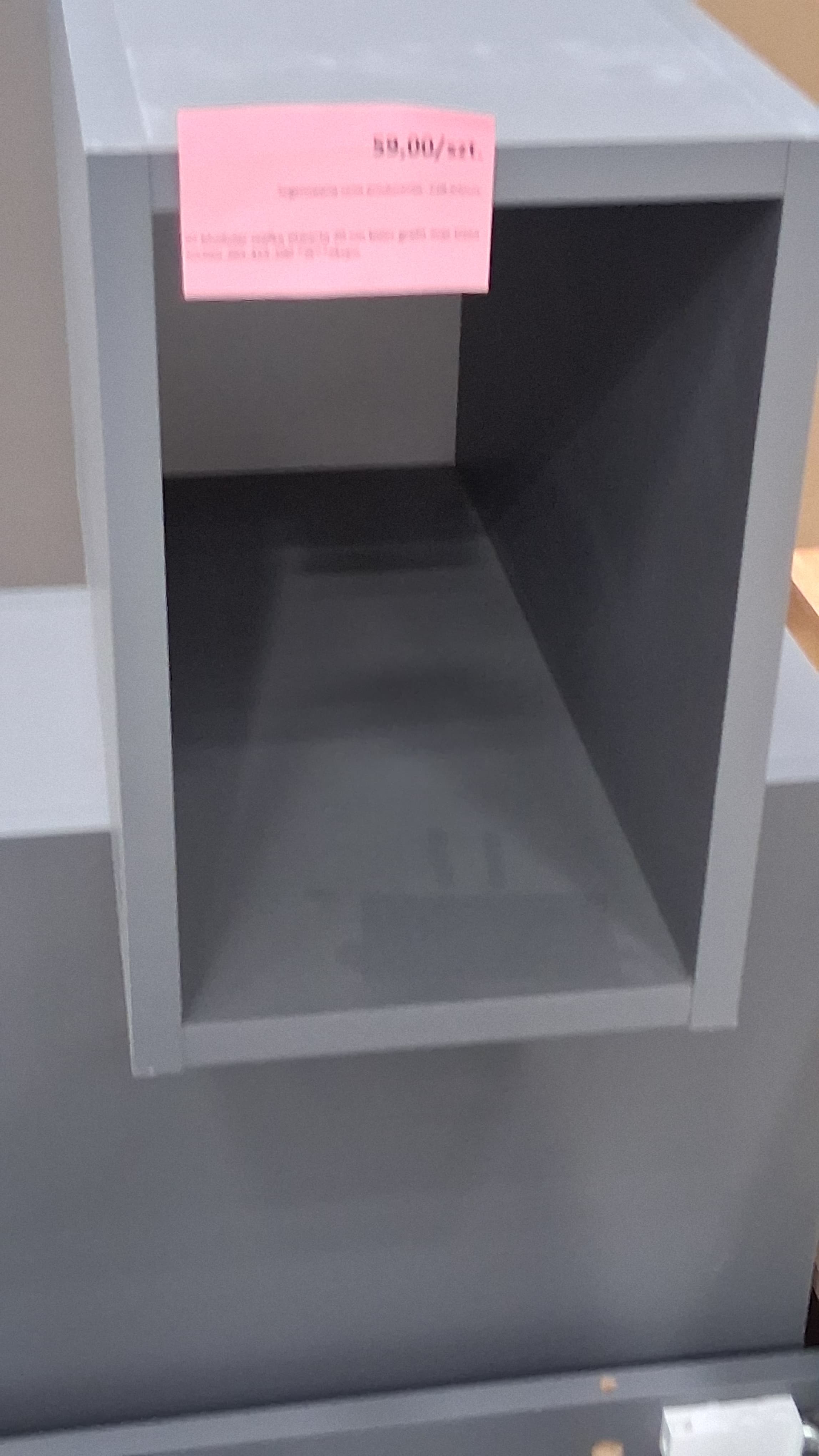 IO Modular szafka otwarta 20 cm kolor grafit mat DSM SO20G.202.455.300   *W  **ekspo - Powystawowy Białystok