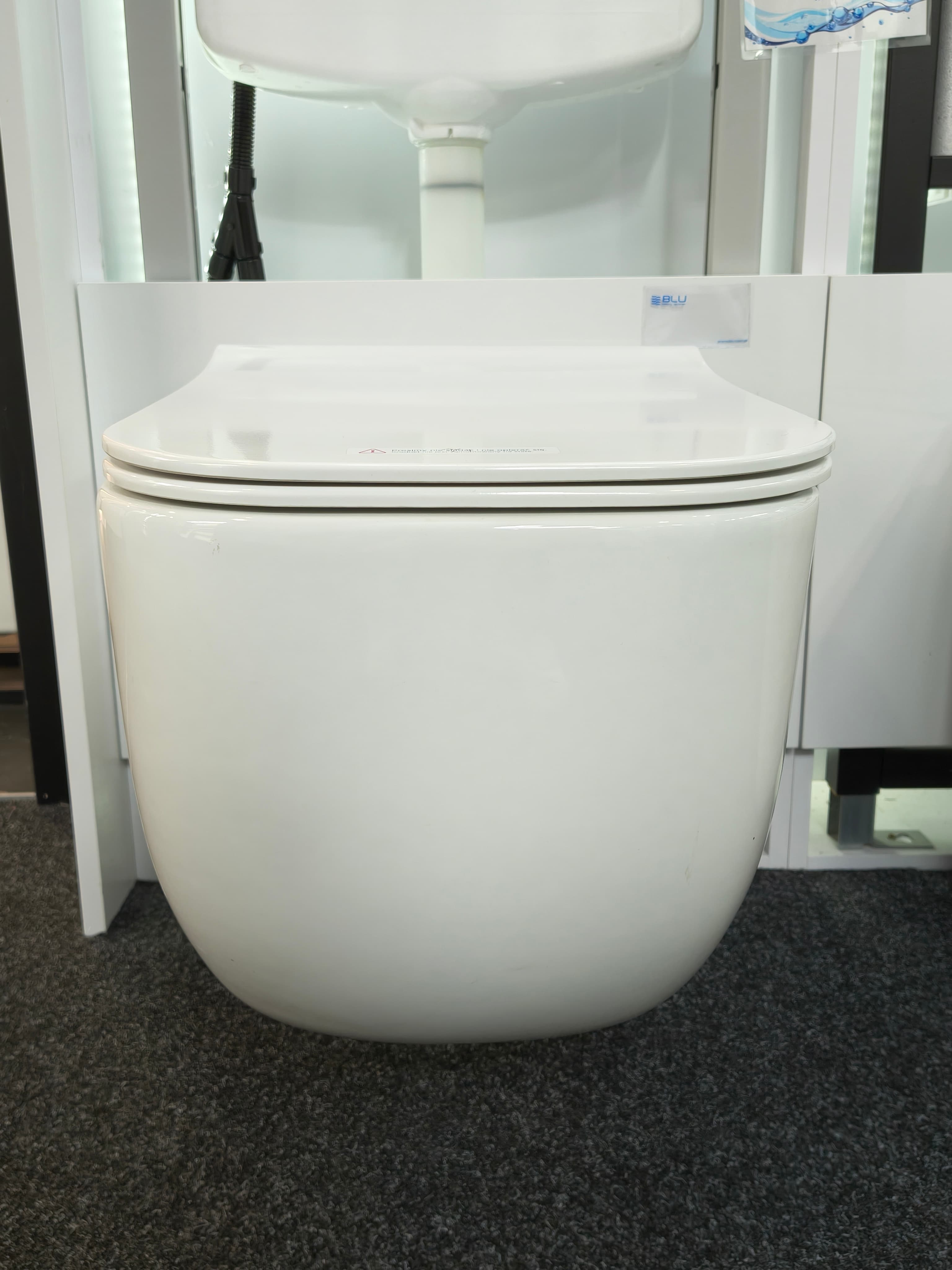 IO MAYO miska wc wisząca Rimless 525x350 mm z deską slim wolnoopadającą z funkcją łatwego wypinania CE.MAYWC525 *16   *W  **ekspo - Powystawowy Poznań