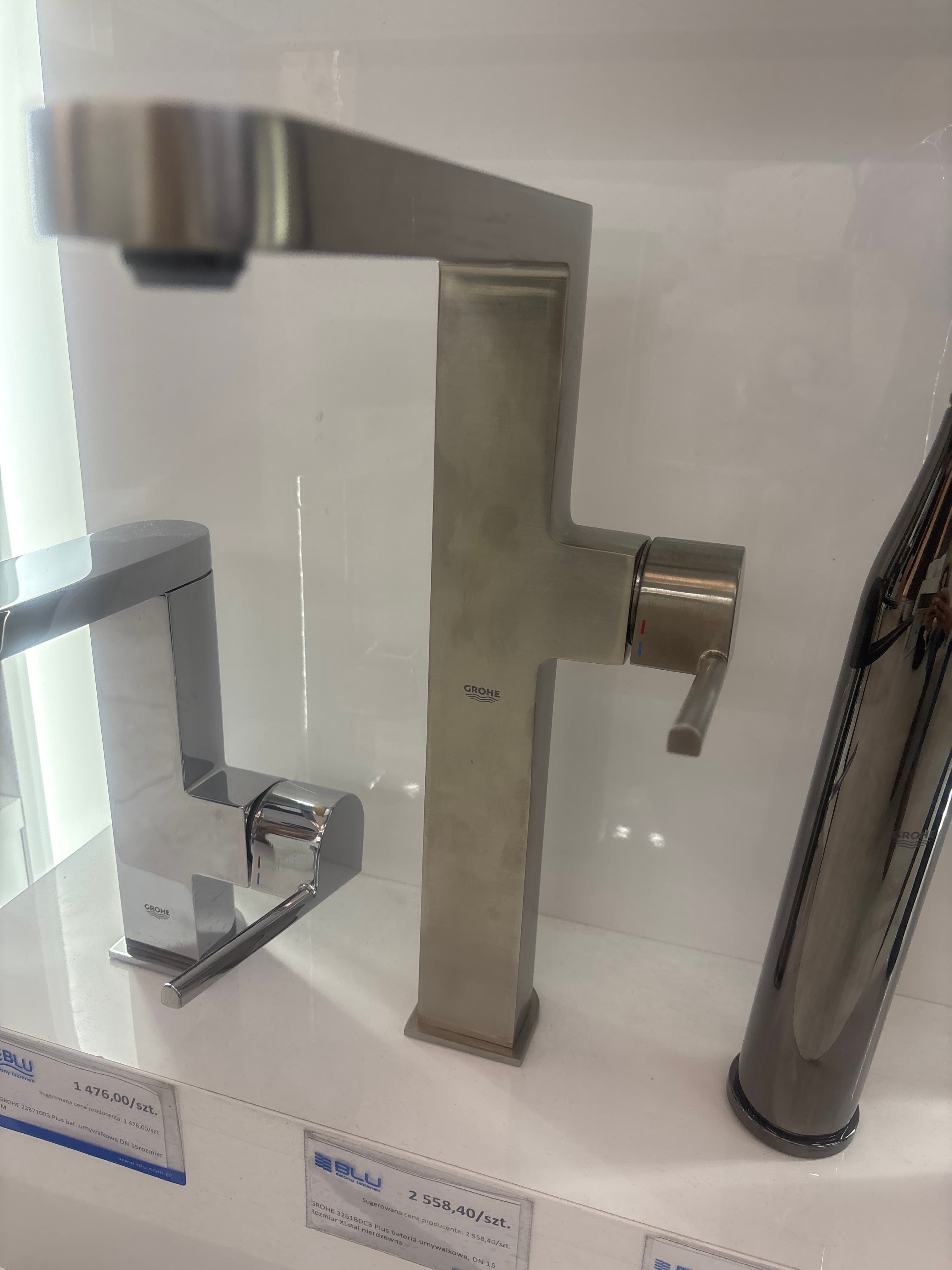 GROHE 32618DC3 Plus bateria umywalkowa, DN 15 Rozmiar XL  stal nierdzewna  **ekspo - Powystawowy Skierniewice