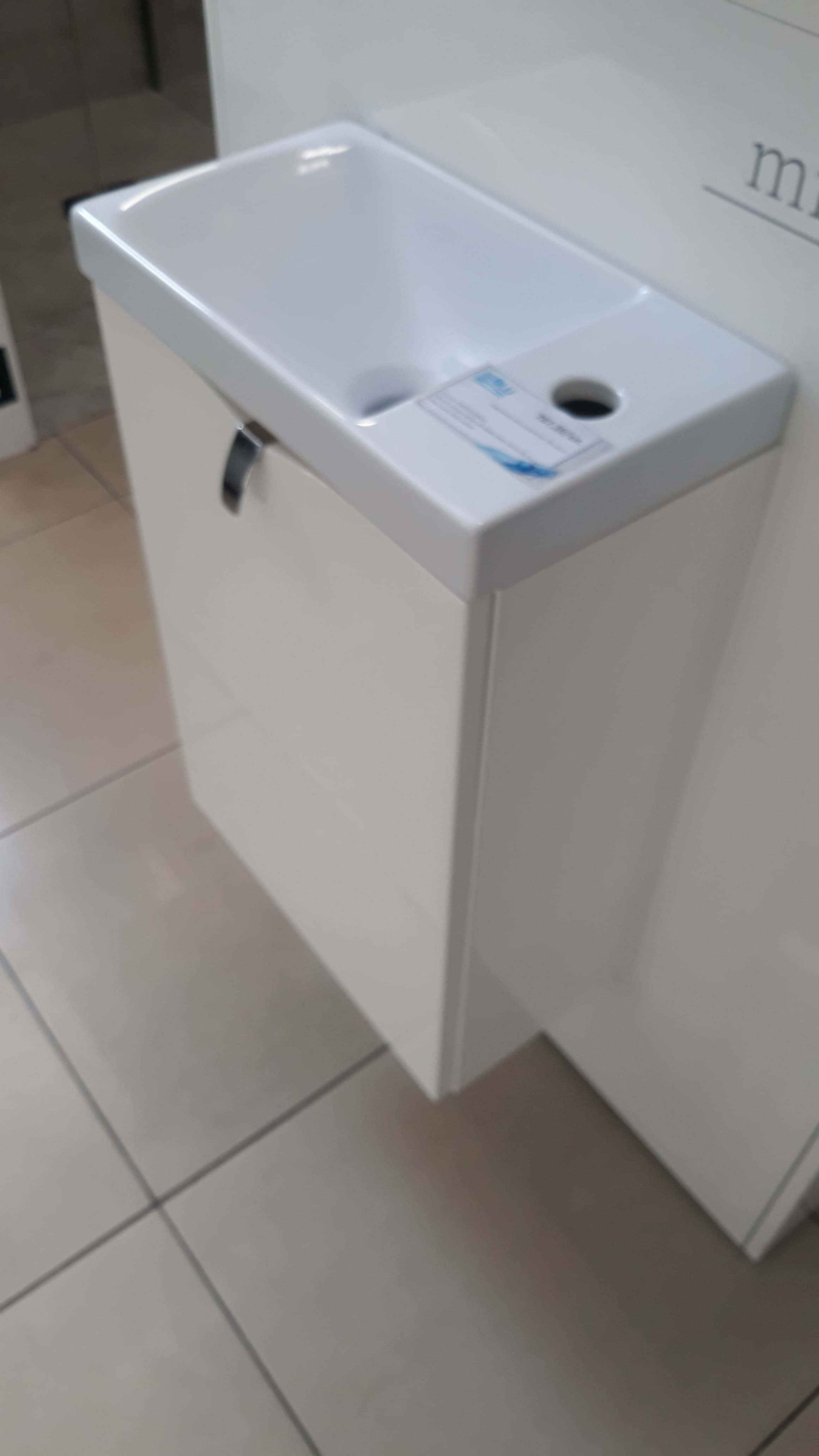 ORISTO Zestaw SIENA 40 MINI OR45-ZD1D-40-1-C um ceramiczna biały połysk  **ekspo - Powystawowy Tarnów