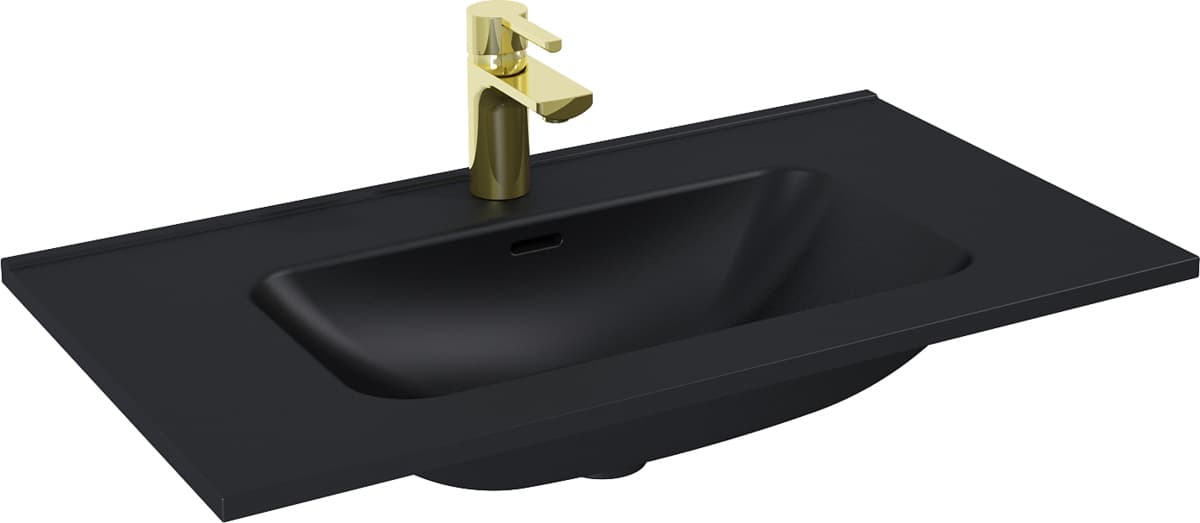 ELITA  RE040803067160   146065  UMYWALKA SKAPPA 80, CERAM BLACK MATT   *24  **ekspo - Powystawowy Tarnobrzeg