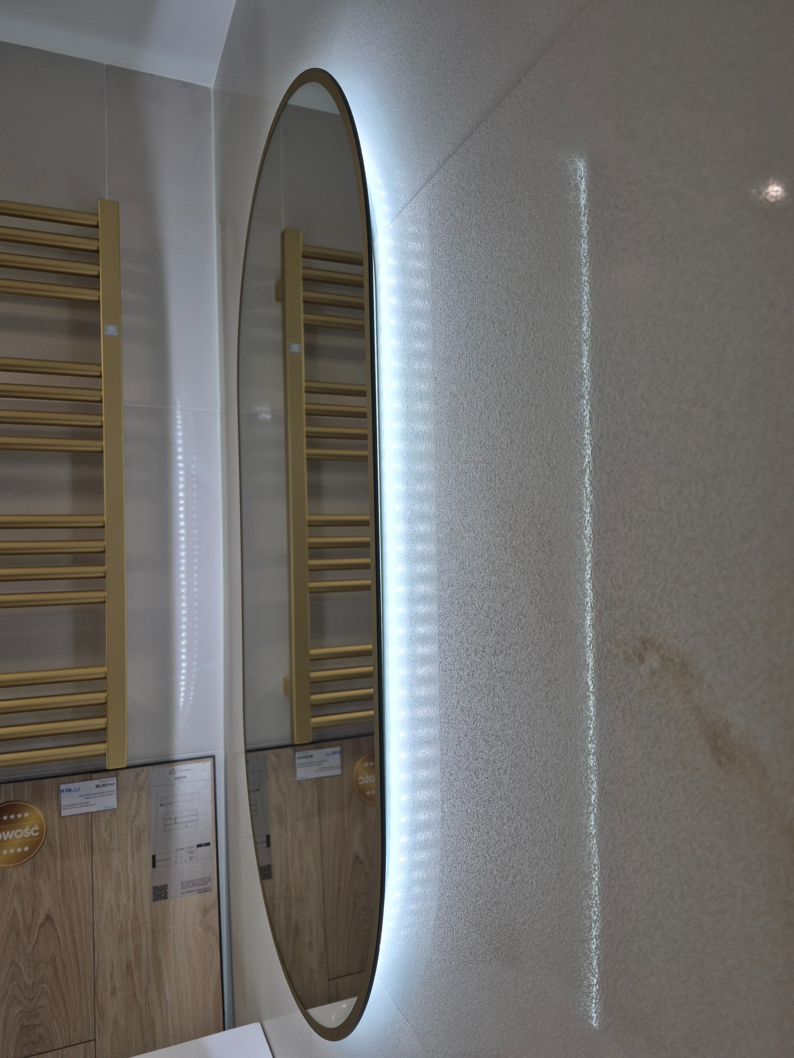 ELITA  RE060520015570   168463  LUSTRO LED SHARON OVAL 52/92 GOLD   *20 - Powystawowy Radom