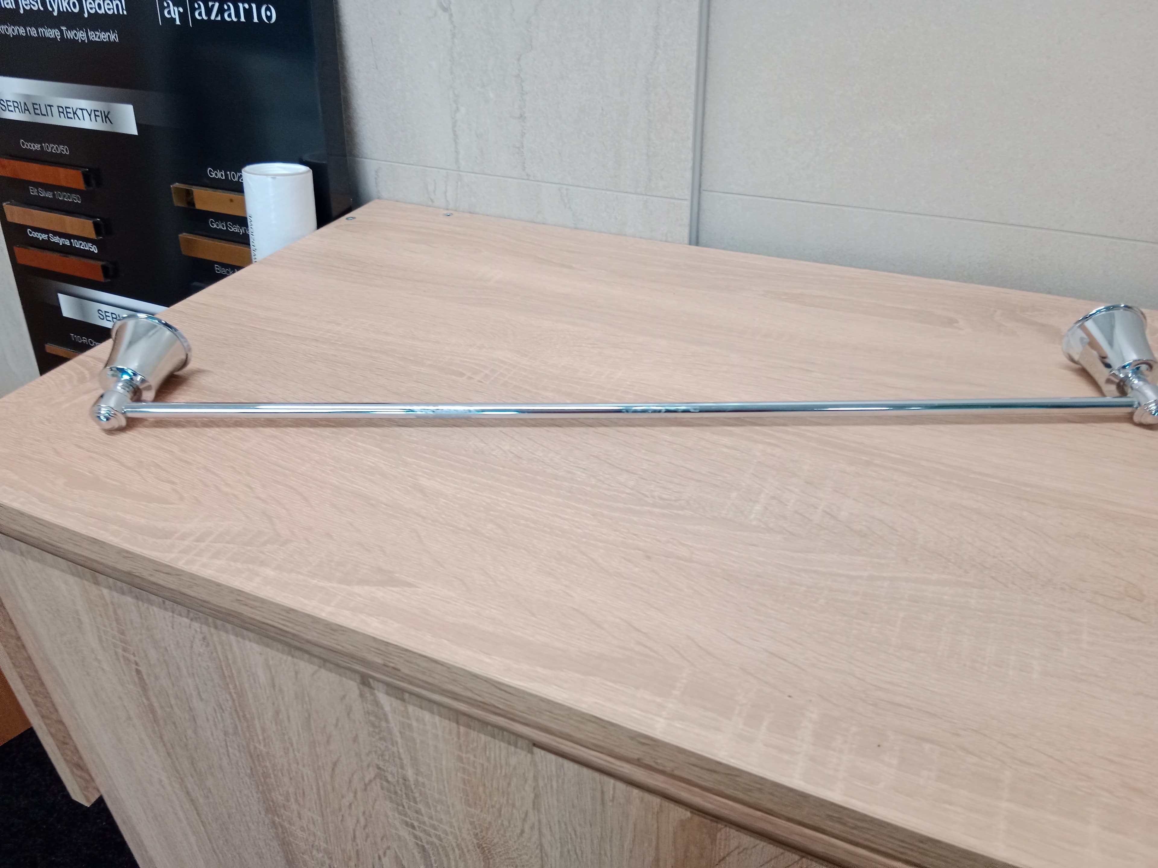 OMNIRES WIESZAK NA RĘCZNIK 65 CM CHROM ART LINE AL53216 CR  **ekspo - Powystawowy Zamość