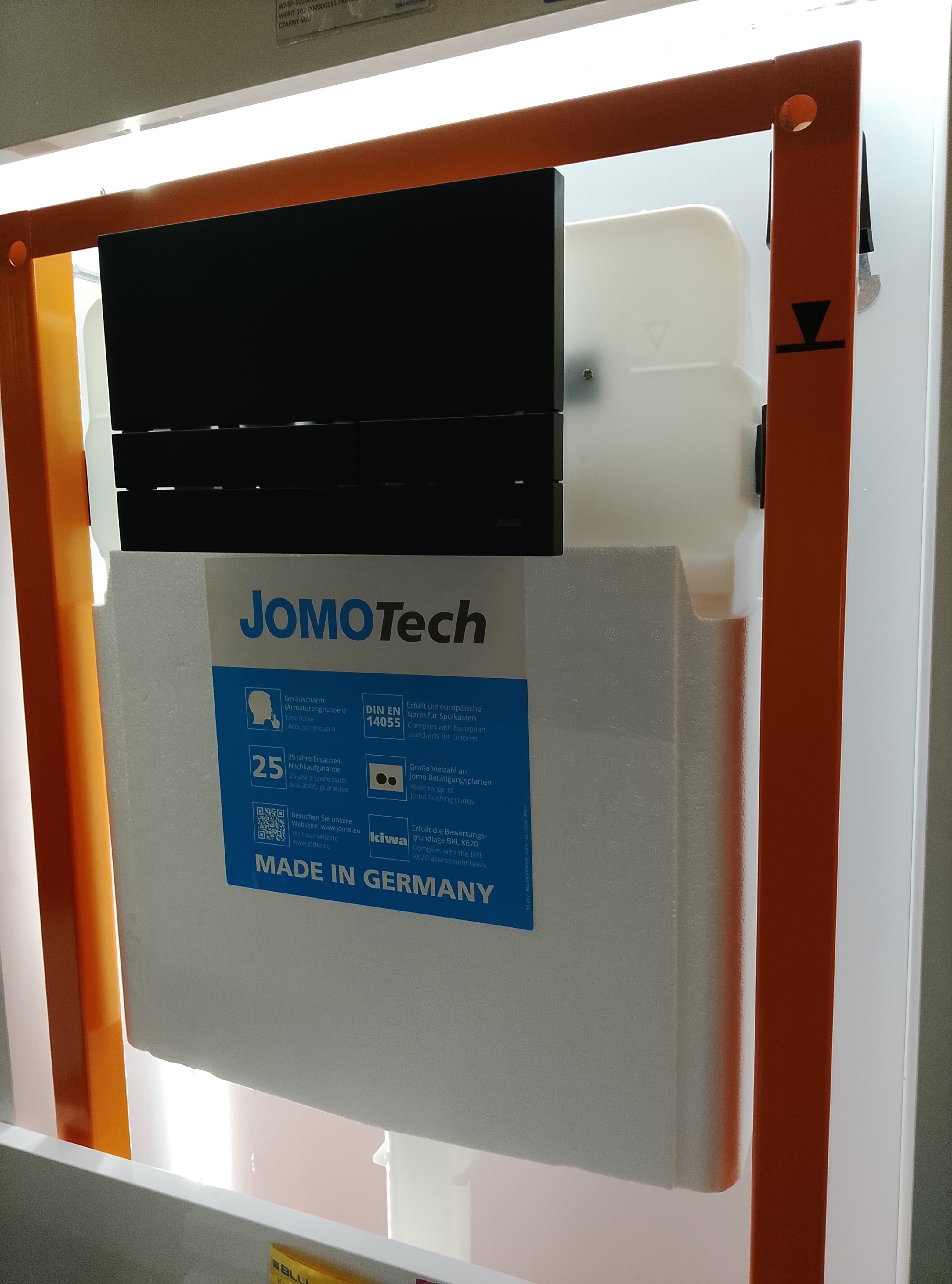 WERIT 103-000000005 Stelaż podtynkowy do wc WERIFix Base w komplecie ze wspornikami (JOMOTech) - Powystawowy Kalisz