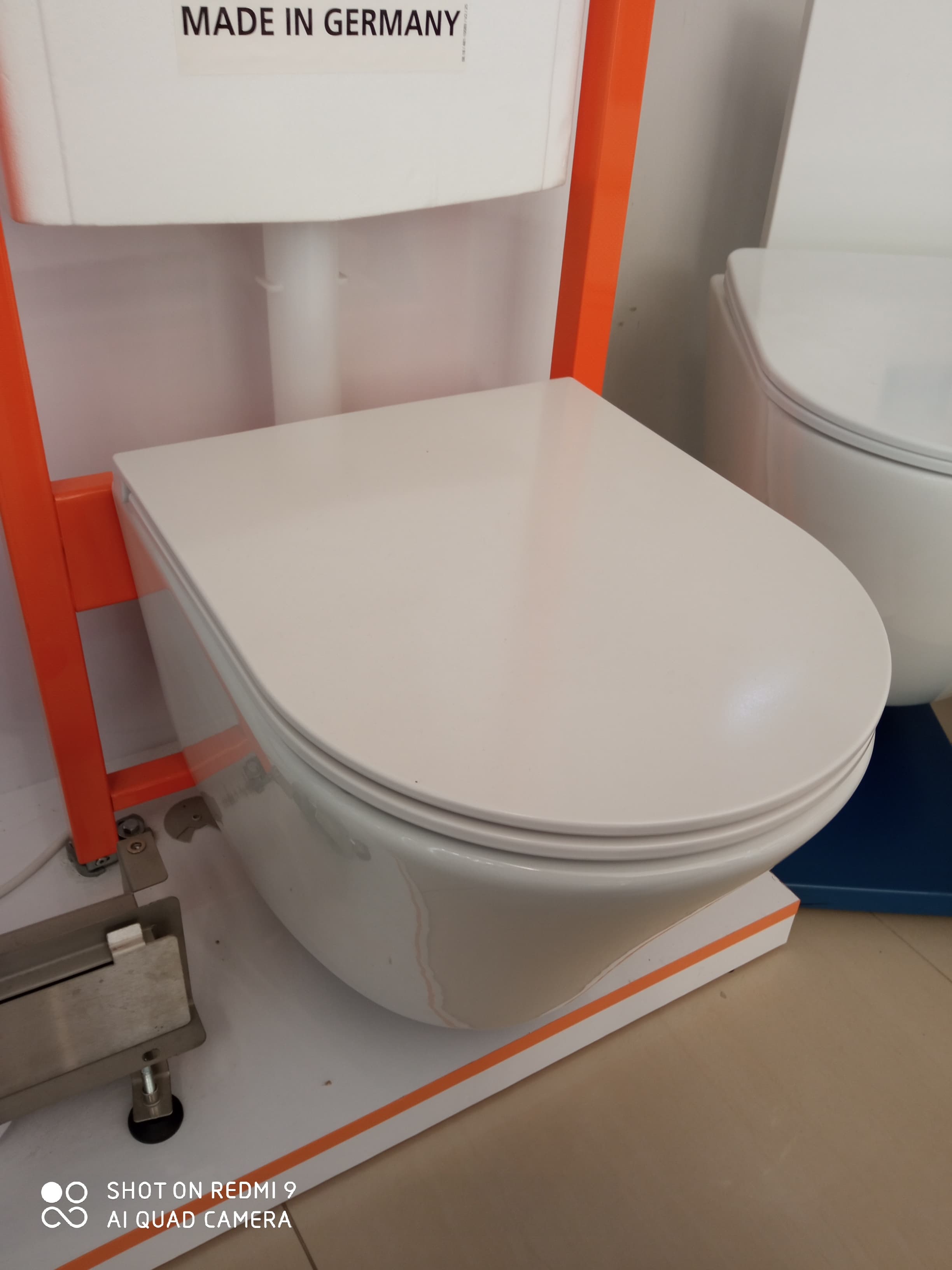IO SENJA miska wc wisząca Rimles 47x36 z deską duroplast slim wolnoopadającą z funkcją łatwego wypinania CEIO.4504.470.WH *12 - Powystawowy Giżycko