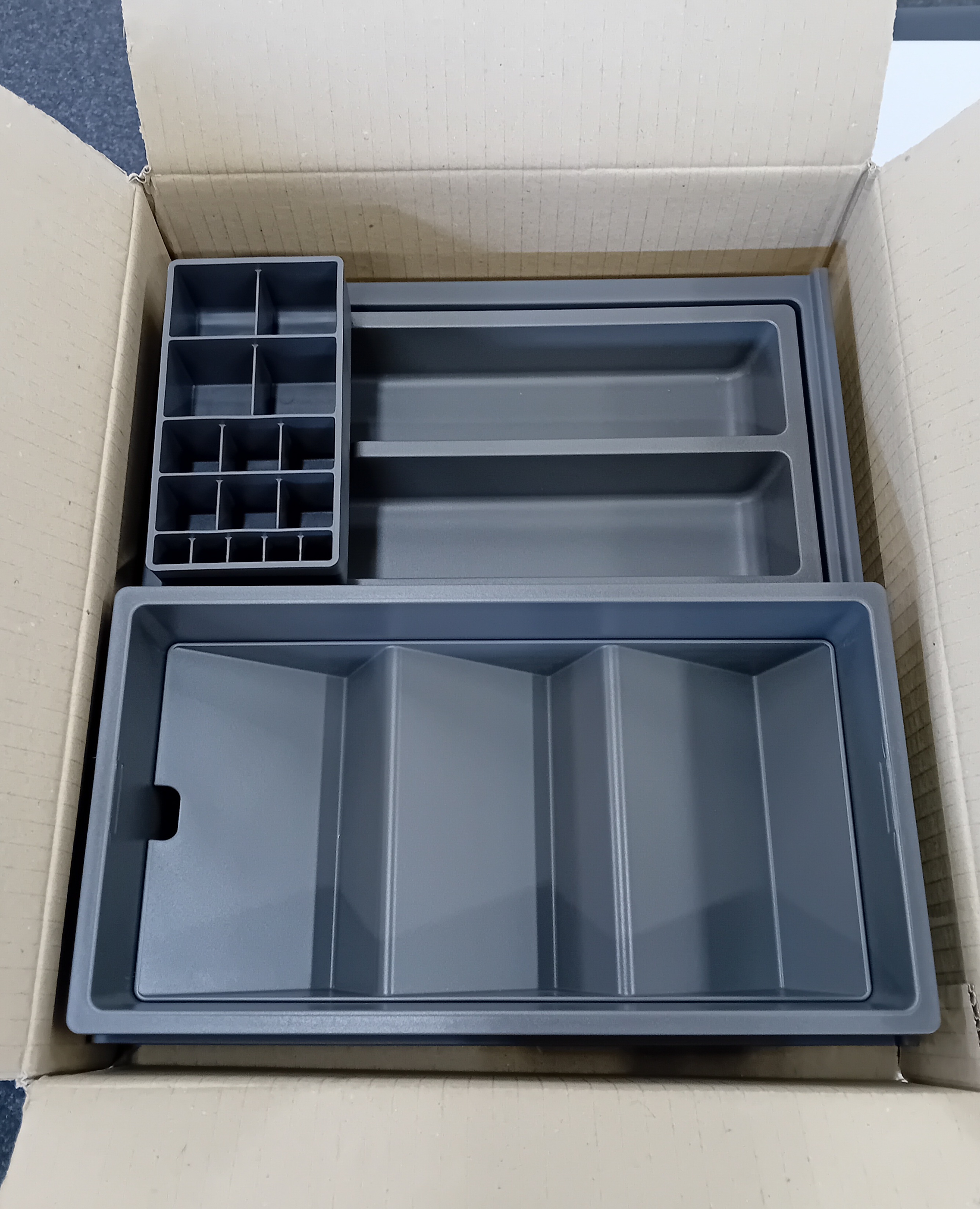 ELITA  RE190350016010   167352  ORGANIZER MODUŁOWY L35 ANTHRACITE MATT   *60  **ekspo - Nowy, rozpakowany Łowicz
