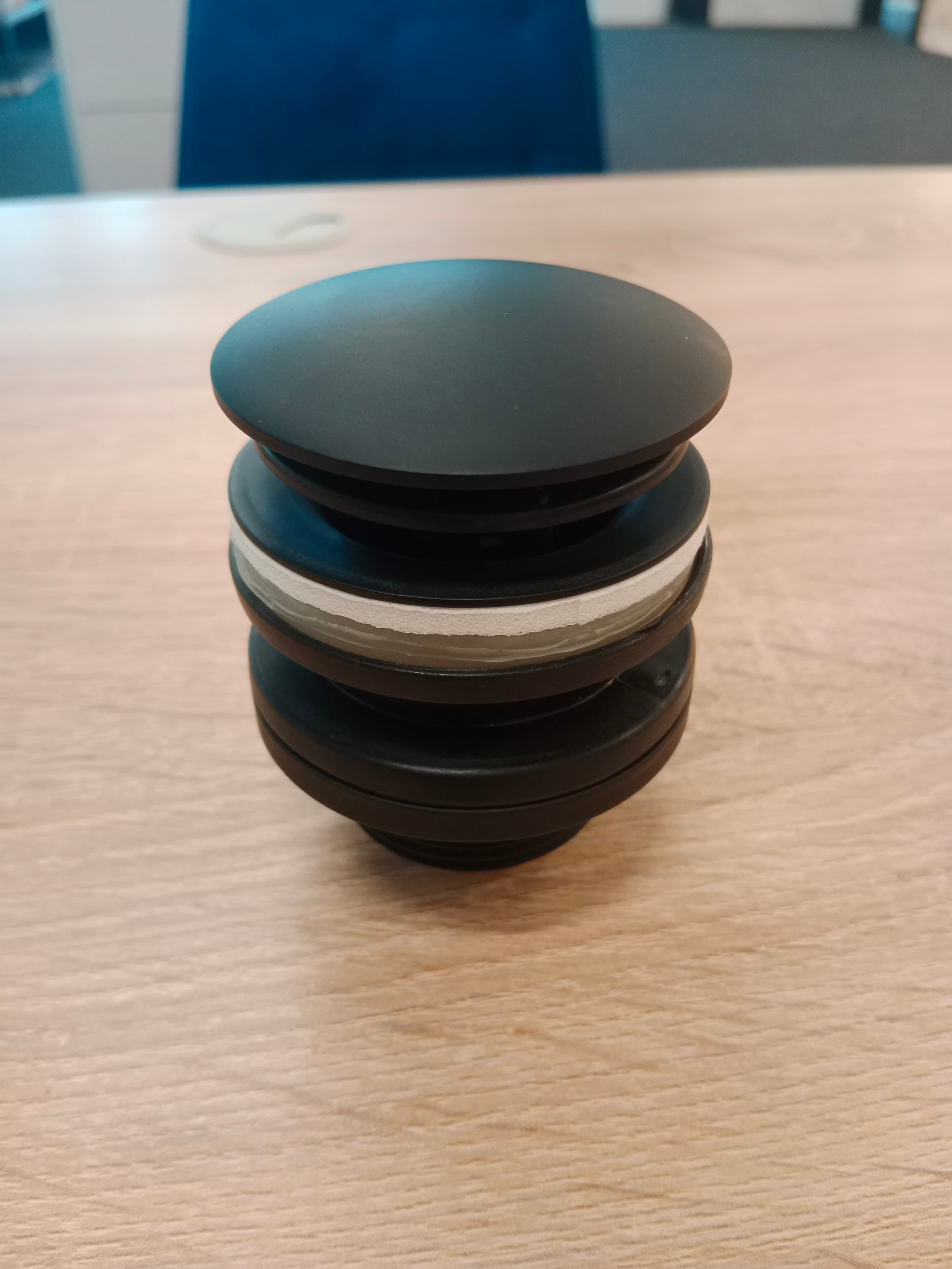 MCALPINE Korek autom.do umyw.   5/4" Mat Czarny CWP60MB - Powystawowy Zamość