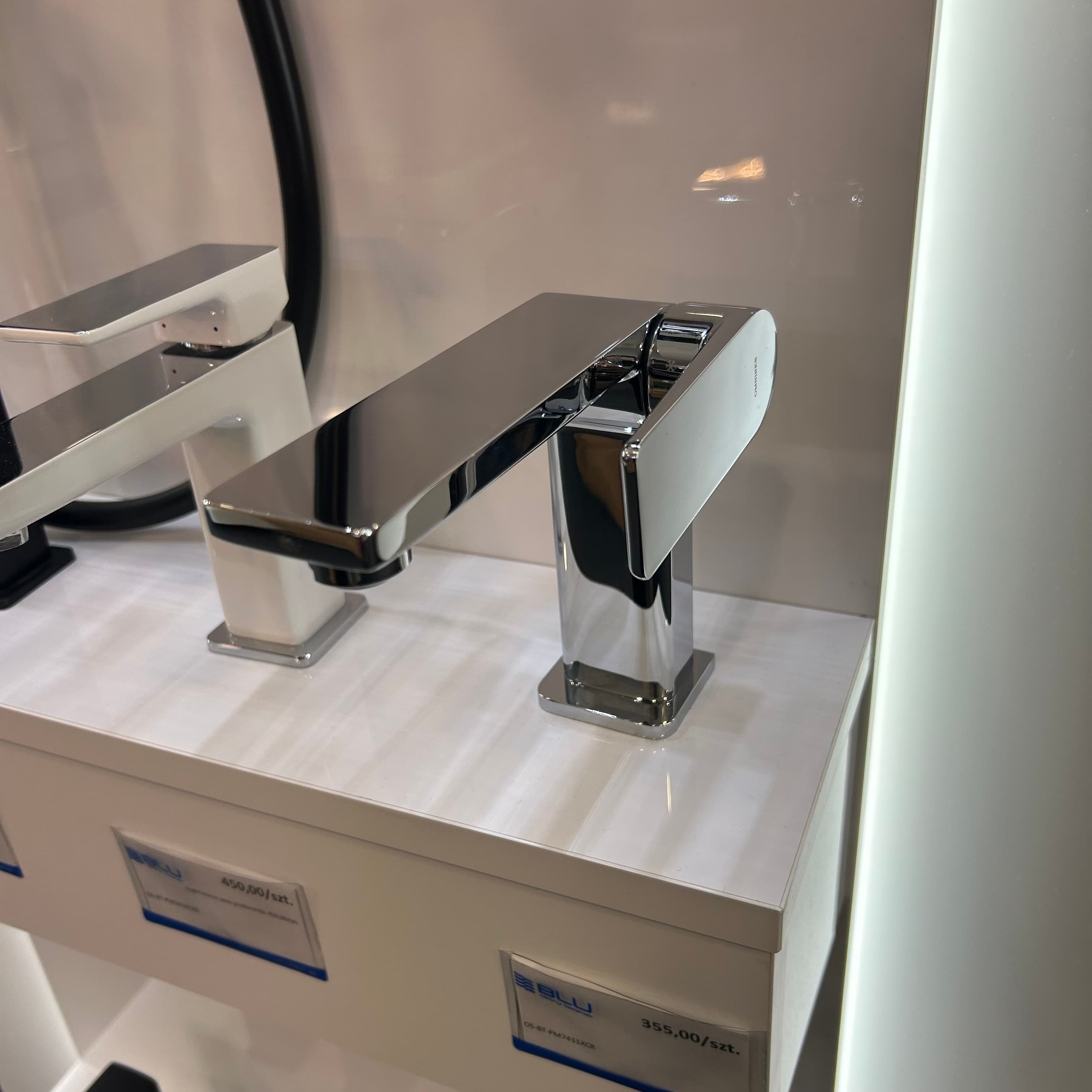 OMNIRES PARMA bateria umywalkowa z korkiem klik-klak PM7411XCR chrom  **ekspo - Powystawowy Chełm