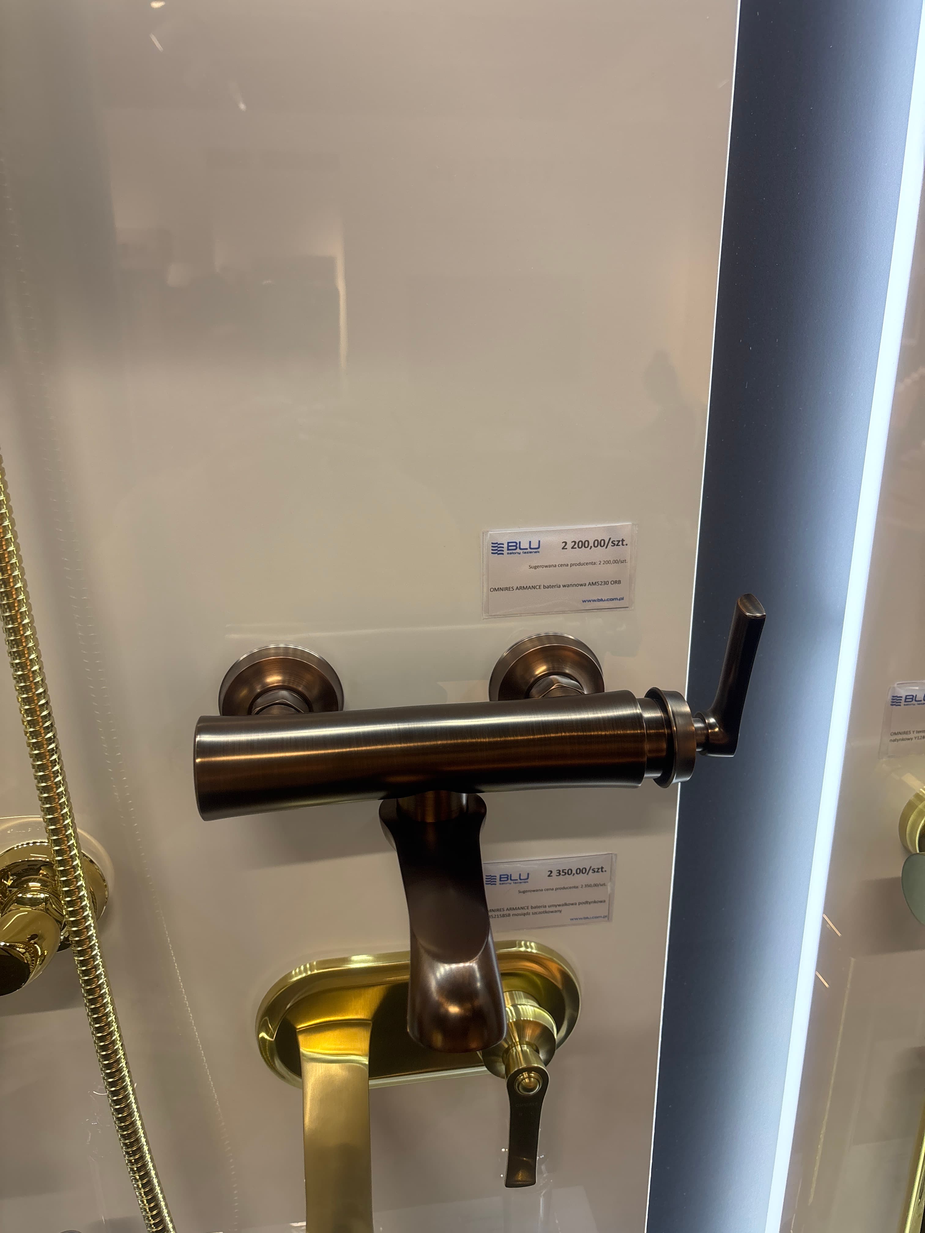 OMNIRES ARMANCE bateria wannowa AM5230 ORB  **ekspo - Powystawowy Warszawa