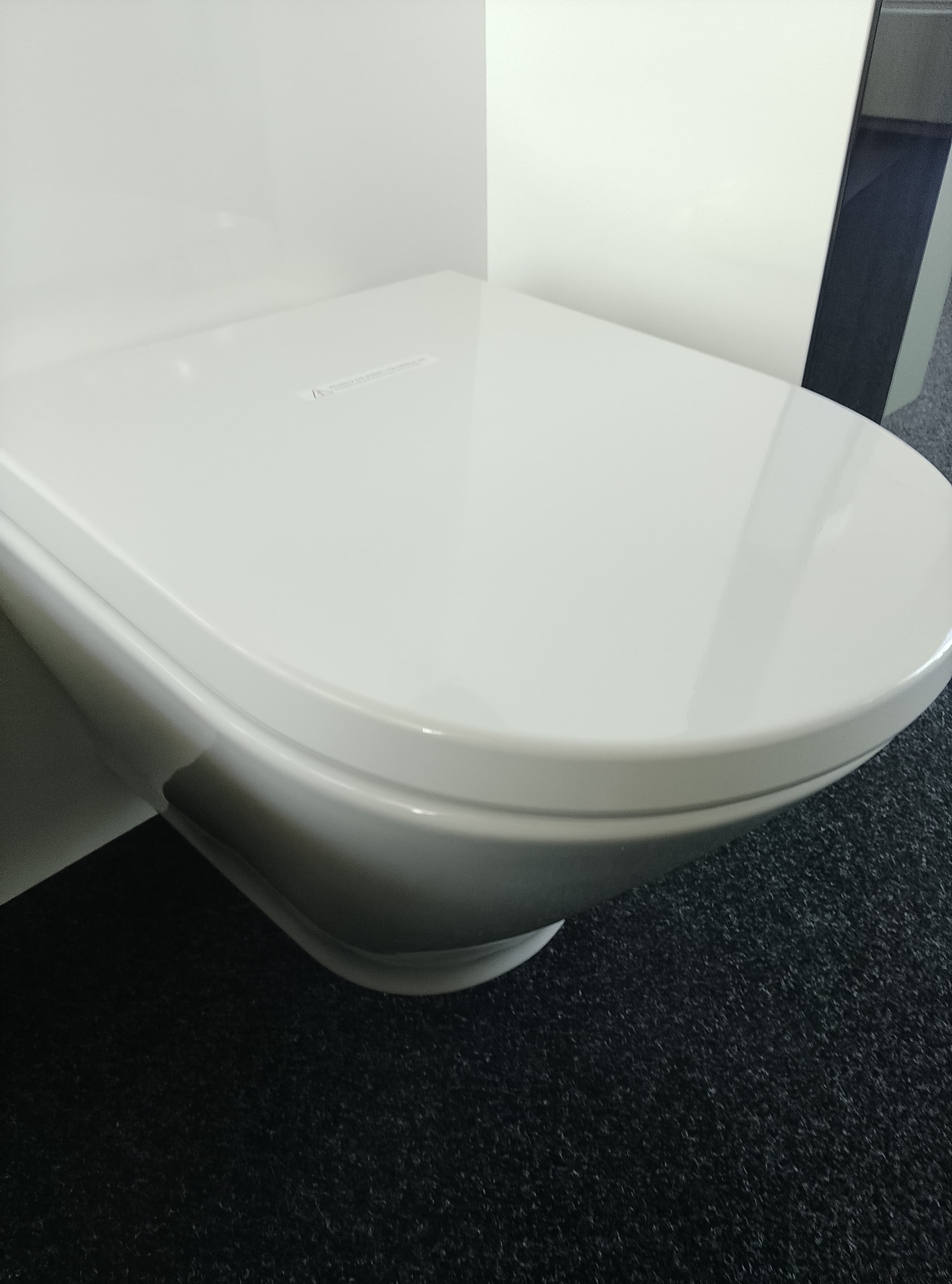 ROCA GAP ROUND ZESTAW Miska wc podwieszana Rimless + deska wolnoopadajaca Supralit  A34H0N2000  *12 - Powystawowy Kalisz