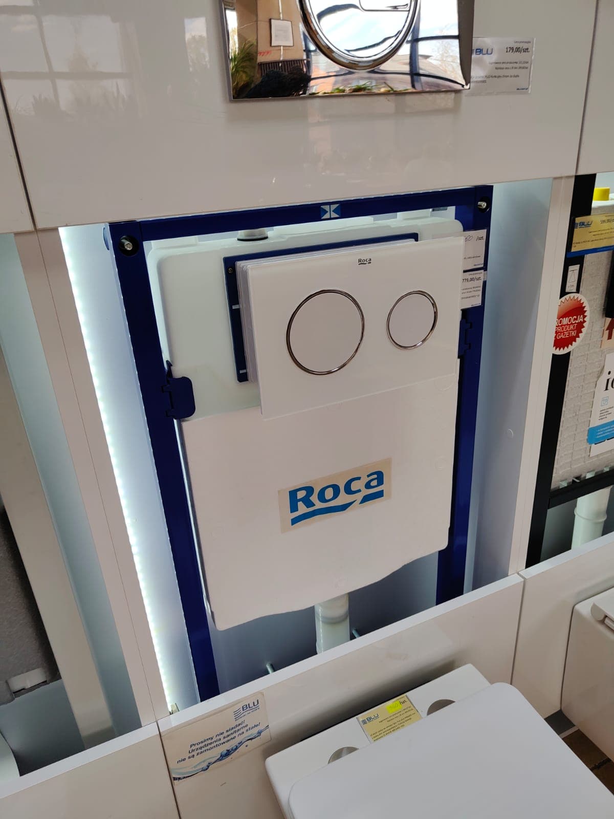 ROCA  stelaż podtynkowy DUPLO ONE  A890070020  P  *1 - Powystawowy Nowy Sącz