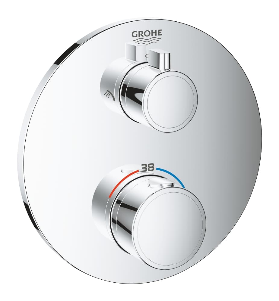 GROHE 24076000 Grohtherm THM trimset shower round  **ekspo - Powystawowy Warszawa