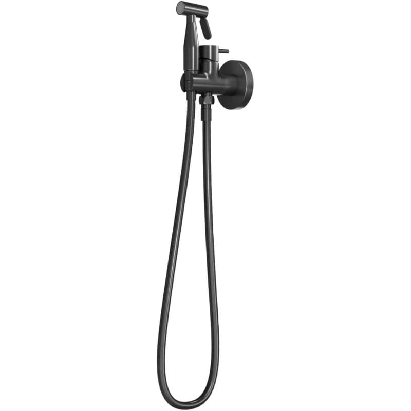 IO LUVIA bateria bidetowa podtynkowa z zestawem, wykończenie black gun metal RDM.01BGM - Nowy Łaziska Górne