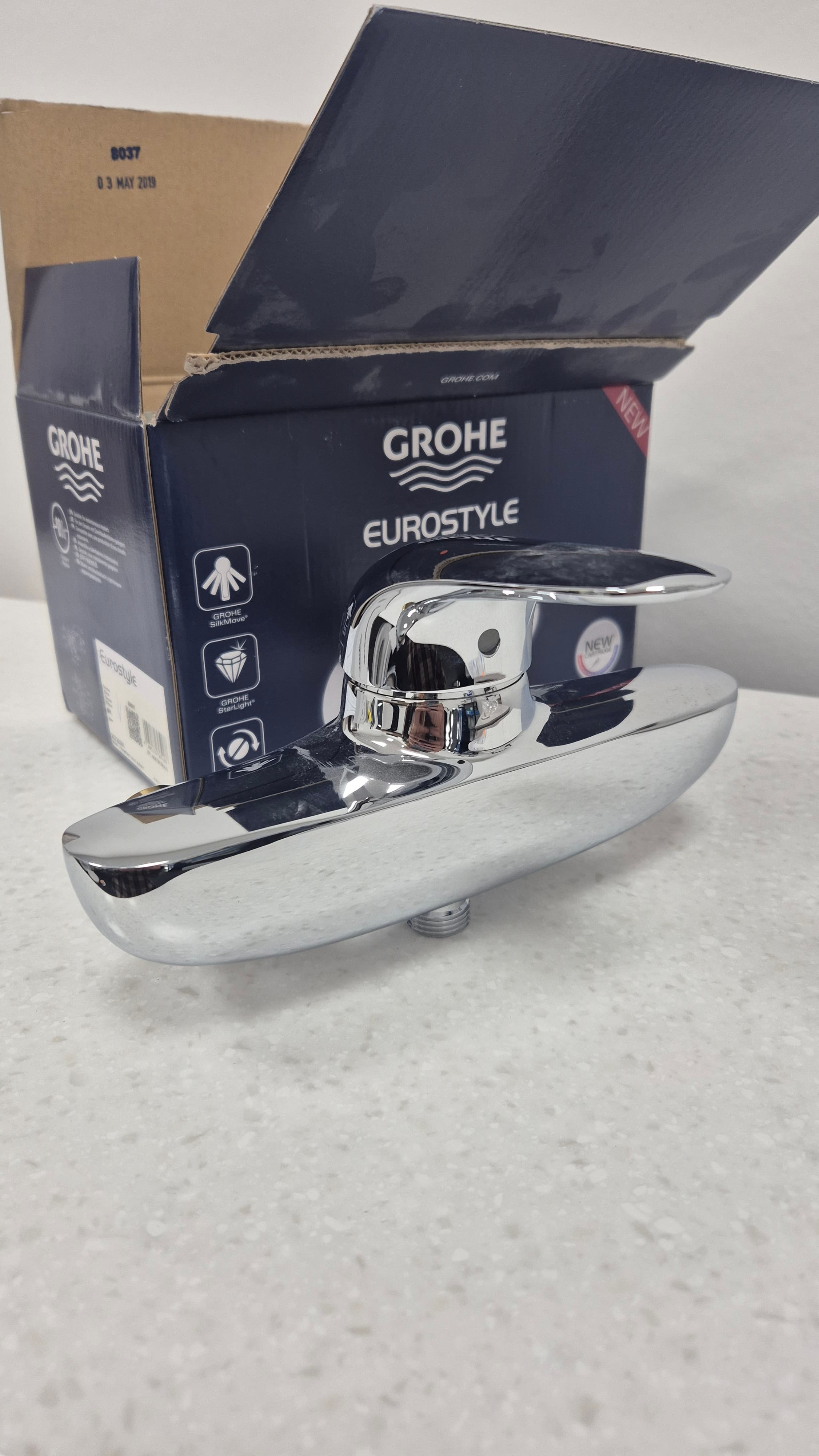 GROHE 23722003  EUROSTYLE   new bat. natrsykowa  **ekspo - Powystawowy Kraków