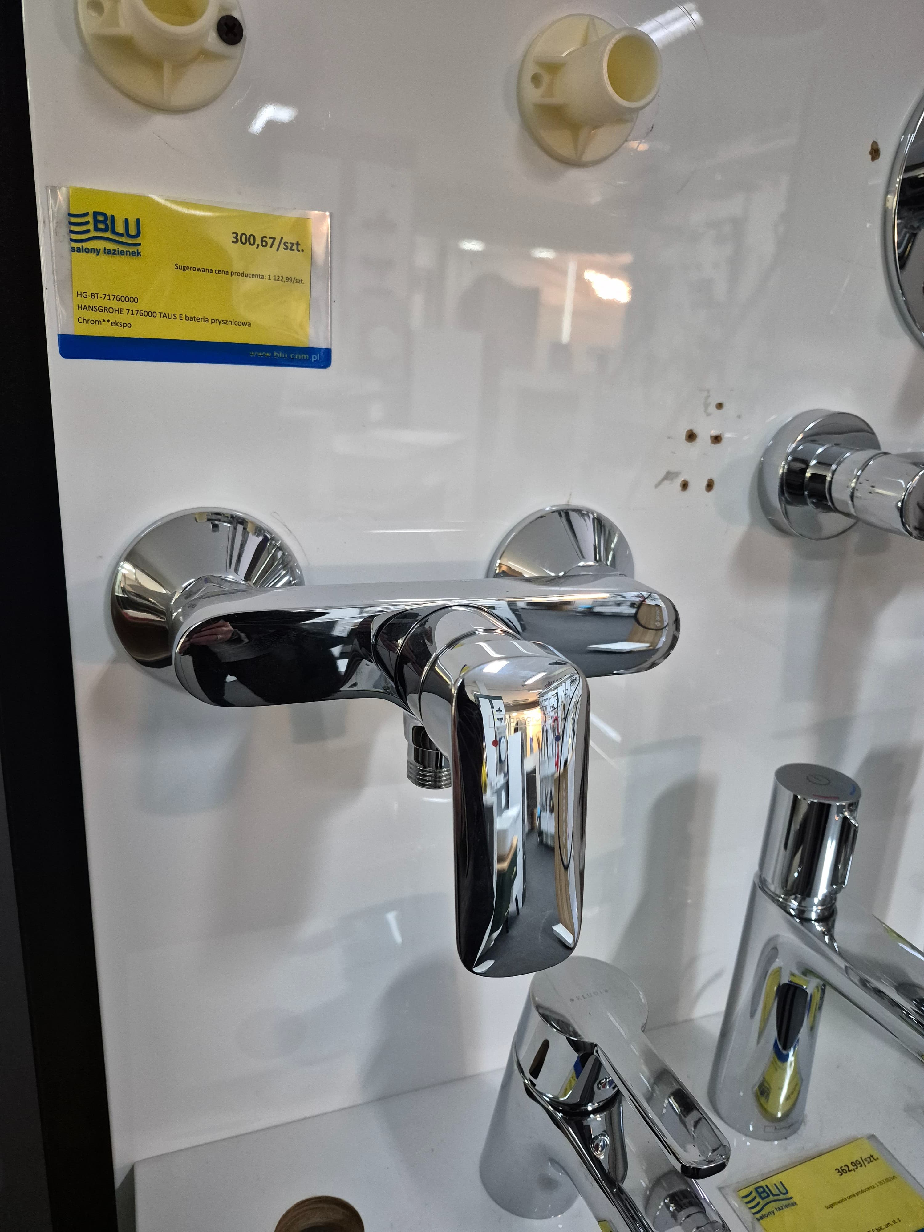 HANSGROHE 7176000 TALIS E bateria prysznicowa Chrom  **ekspo - Powystawowy Ostrowiec Świętokrzyski