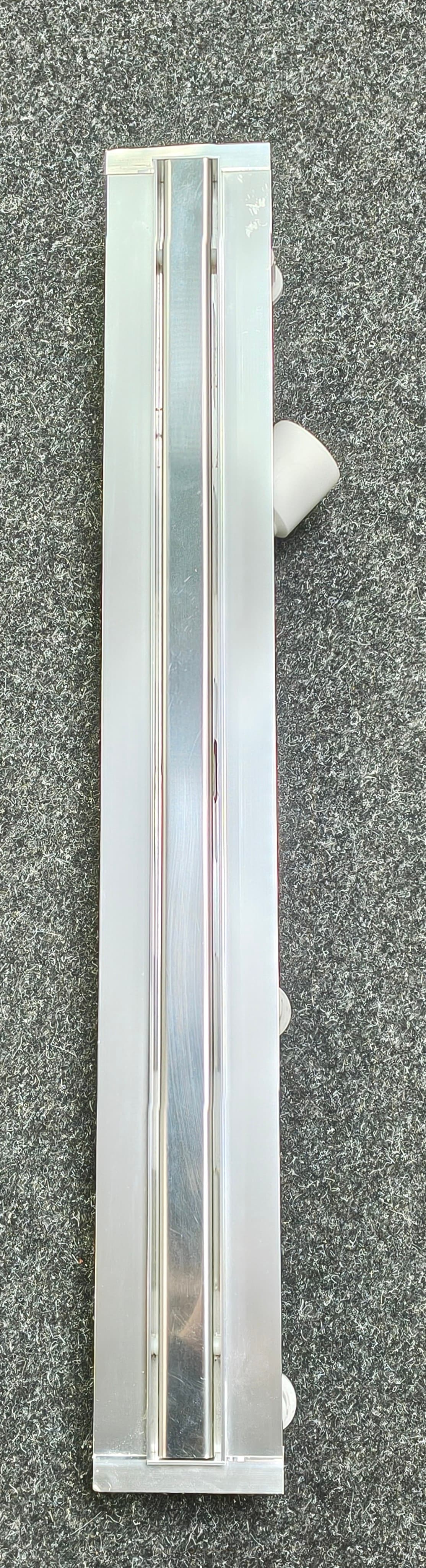 IO odwodnienia liniowe SOTTILE SLIM maskownica ARGENTO ze stali nierdzewnej 70x3,5x9,5 AZSL70/SX *W  **ekspo - Powystawowy Poznań