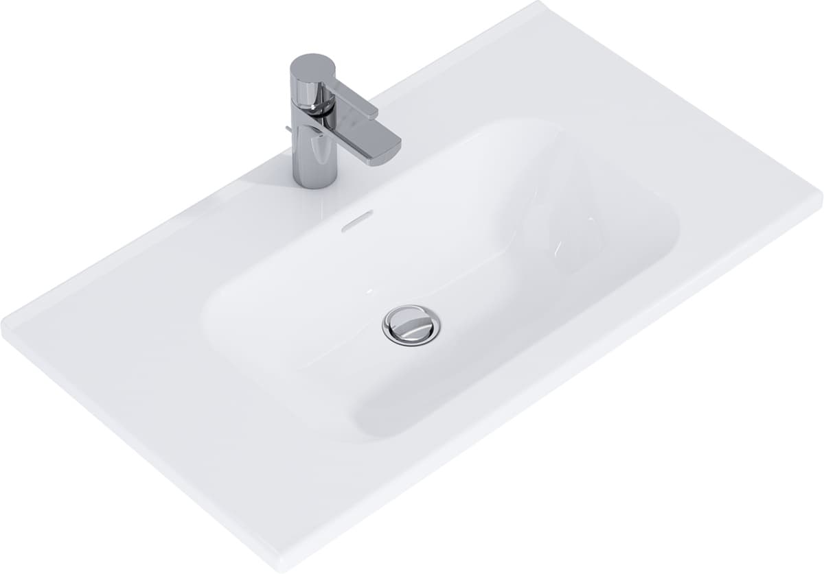 ELITA  145720  UMYWALKA PIAZZA 80 CERAM WHITE   *24   wycofane, dostępne do wyczerpania zapasów - Powystawowy Tarnobrzeg