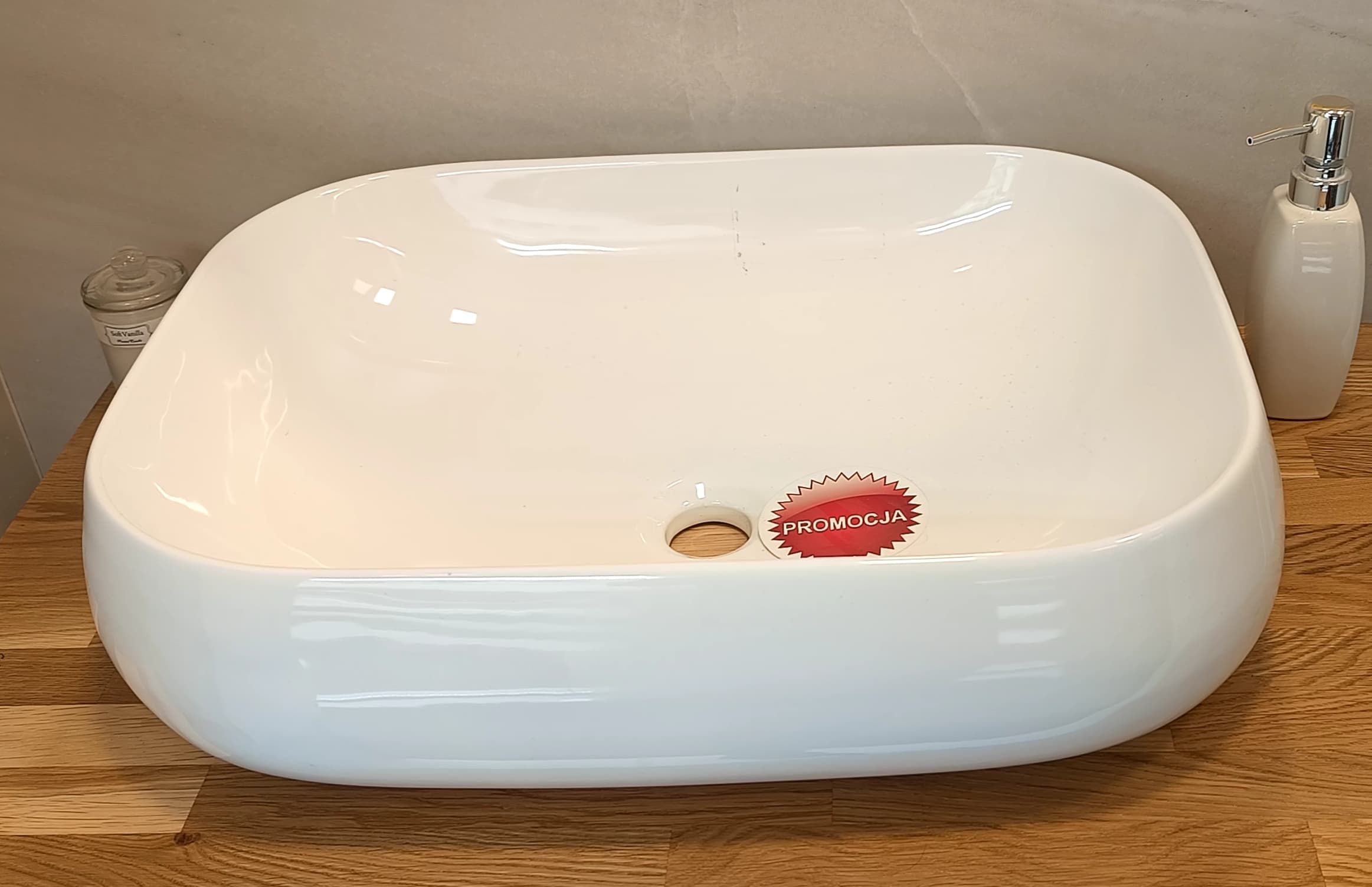IO MAYO umywalka nablatowa 525x385x150 mm bez przelewu CE.MAYUM525 *W  dostępna na indeksie CE.MAYO.540.2165.I  **ekspo - Powystawowy Zielona Góra