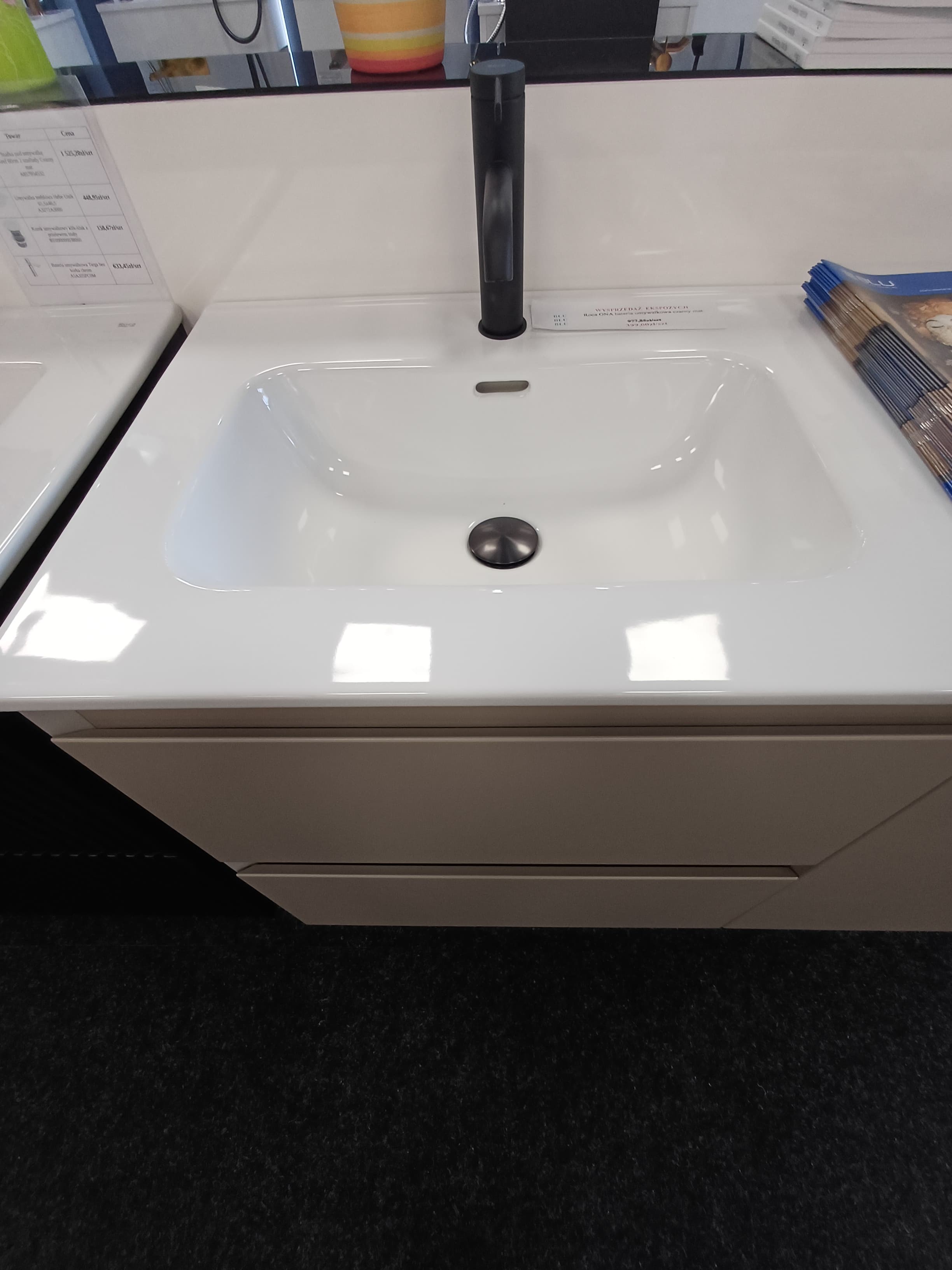 ELITA  RE040603068060   145830  UMYWALKA SKAPPA 60 CERAM WHITE   *23 - Powystawowy Tarnowskie Góry