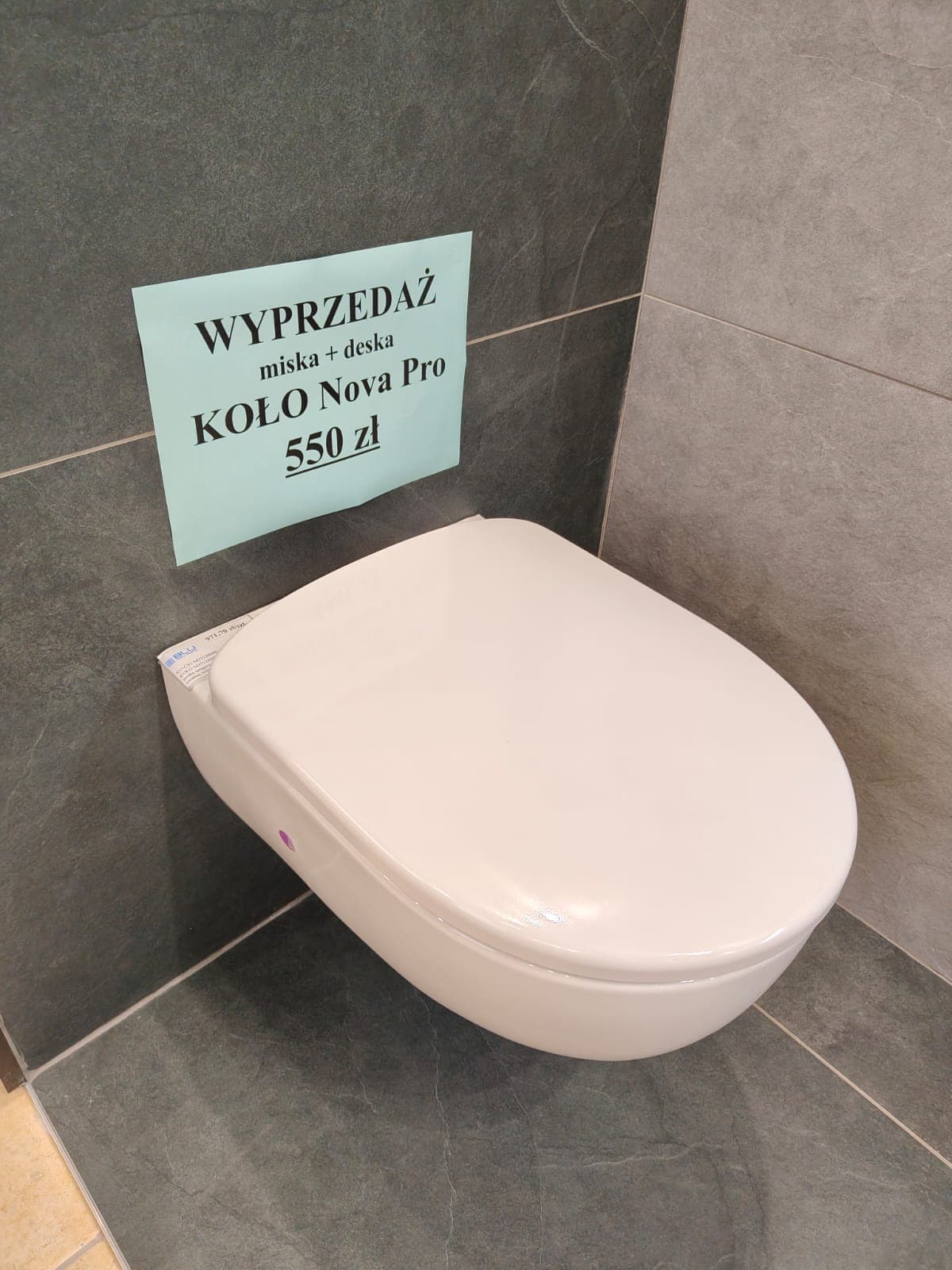 KOŁO M30121000 NOVA PRO Deska sedesowa owalna, wolnoopadająca, Click2Clean  *36 - Powystawowy Nowy Sącz