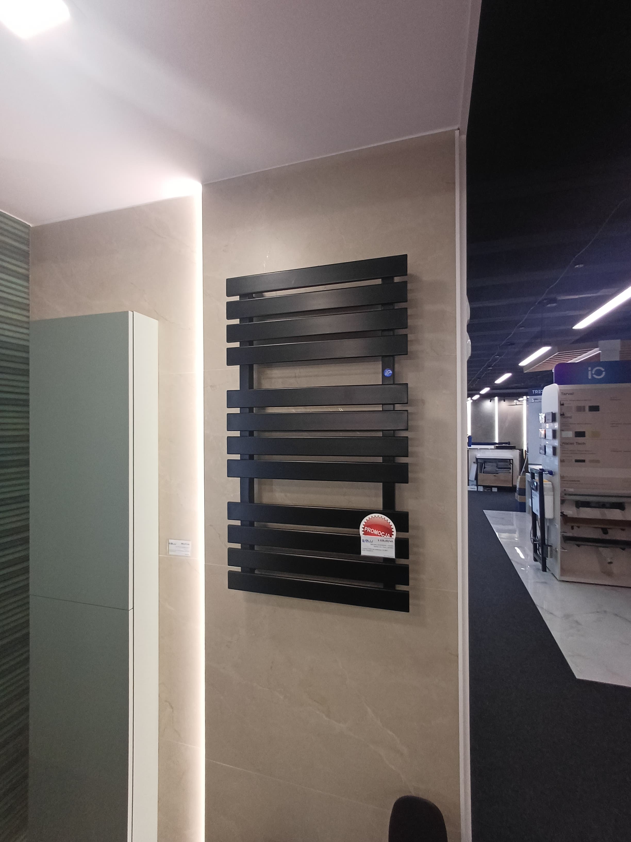 IO grzejnik TOKKE TOK-50/90 kolor C31 Black Mat  GL.TOK5090C31 *W  **ekspo - Powystawowy Lubliniec
