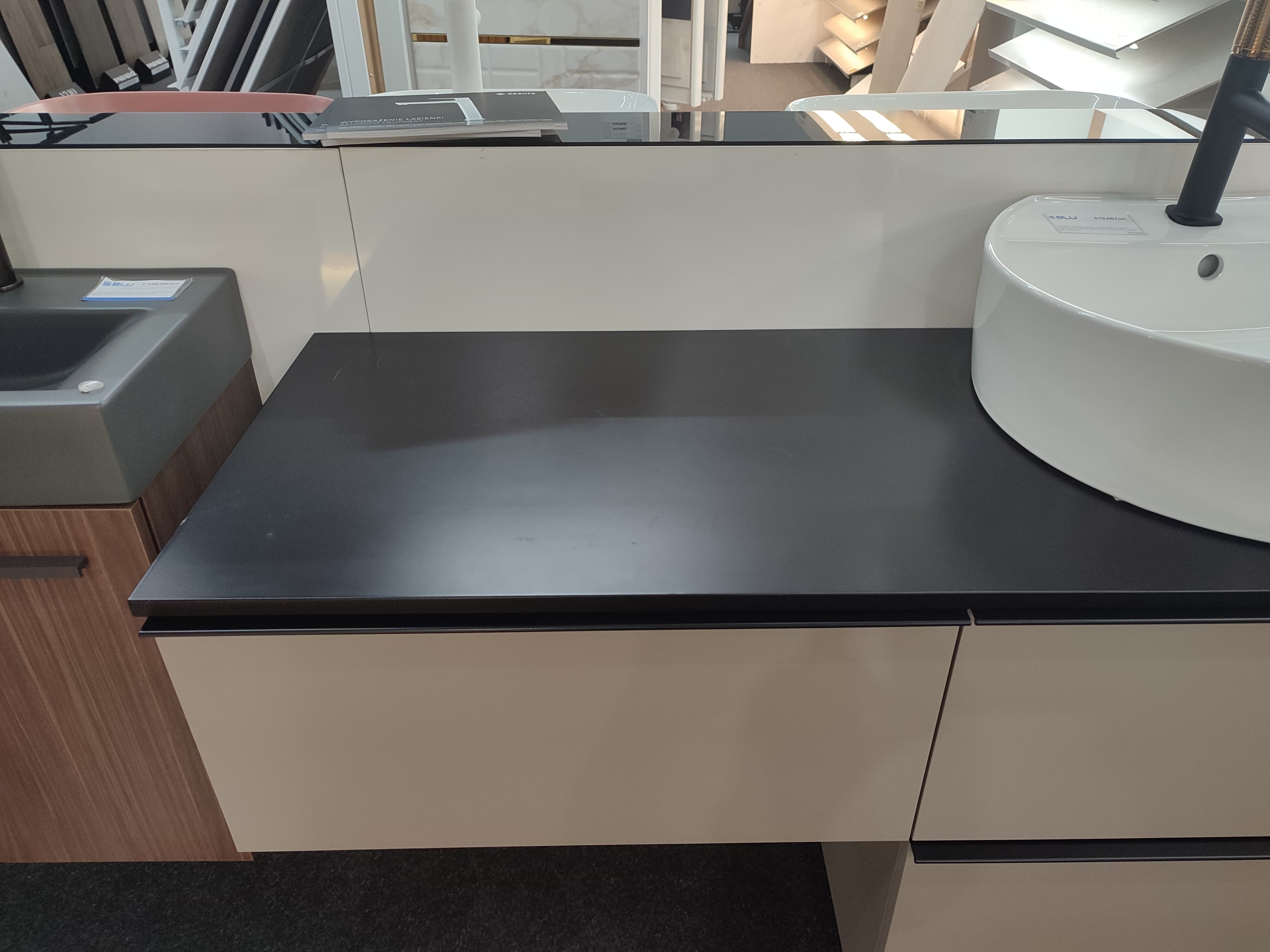 ELITA  RE051200017160   168212  BLAT MARMUR 120/46/1,5 BLACK MATT   *22 - Powystawowy Skierniewice