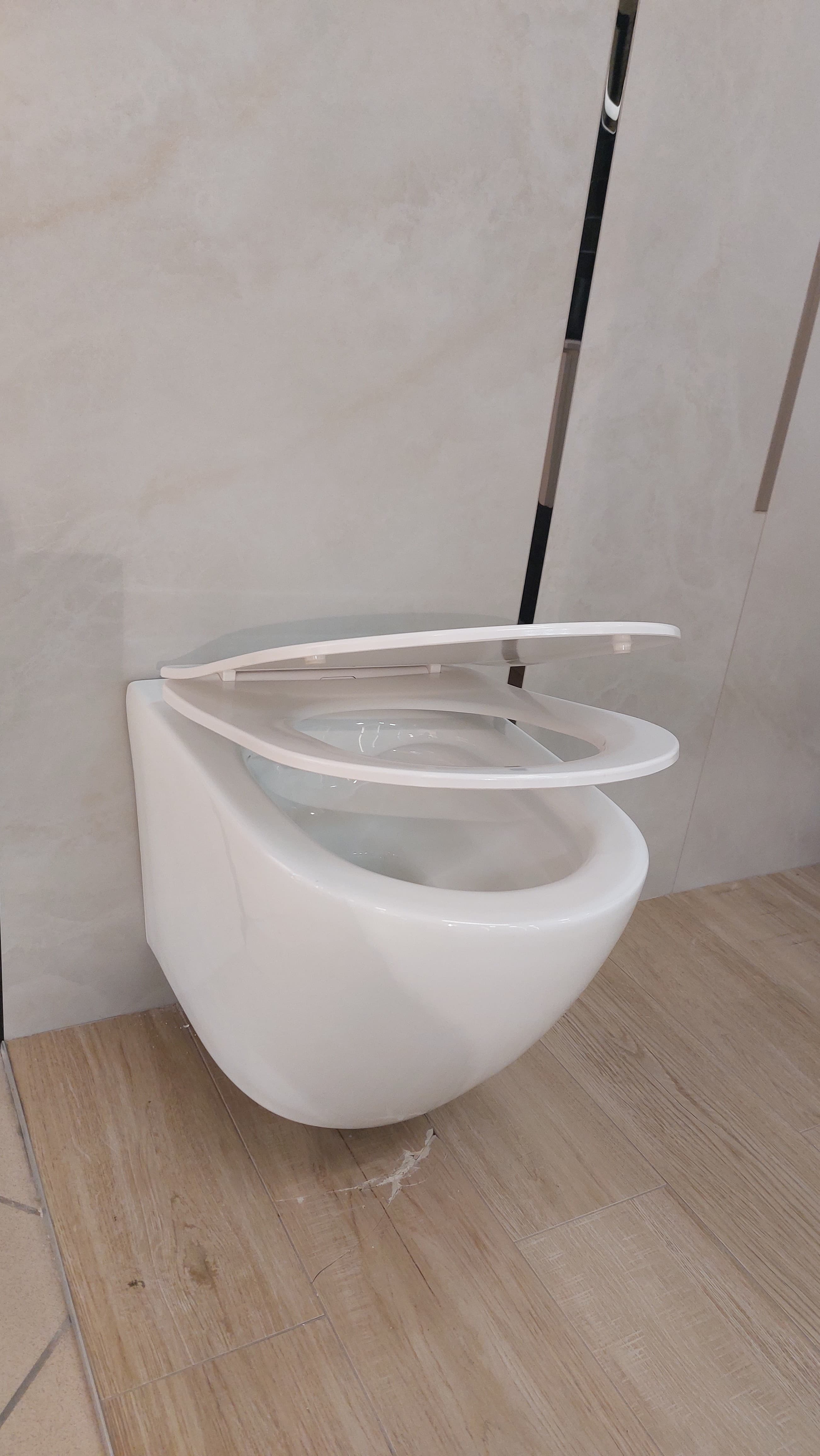 IO FROYA miska wc wisząca Rimless 490x365 mm z deską slim wolnoopadającą z funkcją łatwego wypinania CE.FROWC490 *16*W dostępna na indeksie OI-CS-CEFRO490046ENR.I  **ekspo - Powystawowy Starogard Gdański