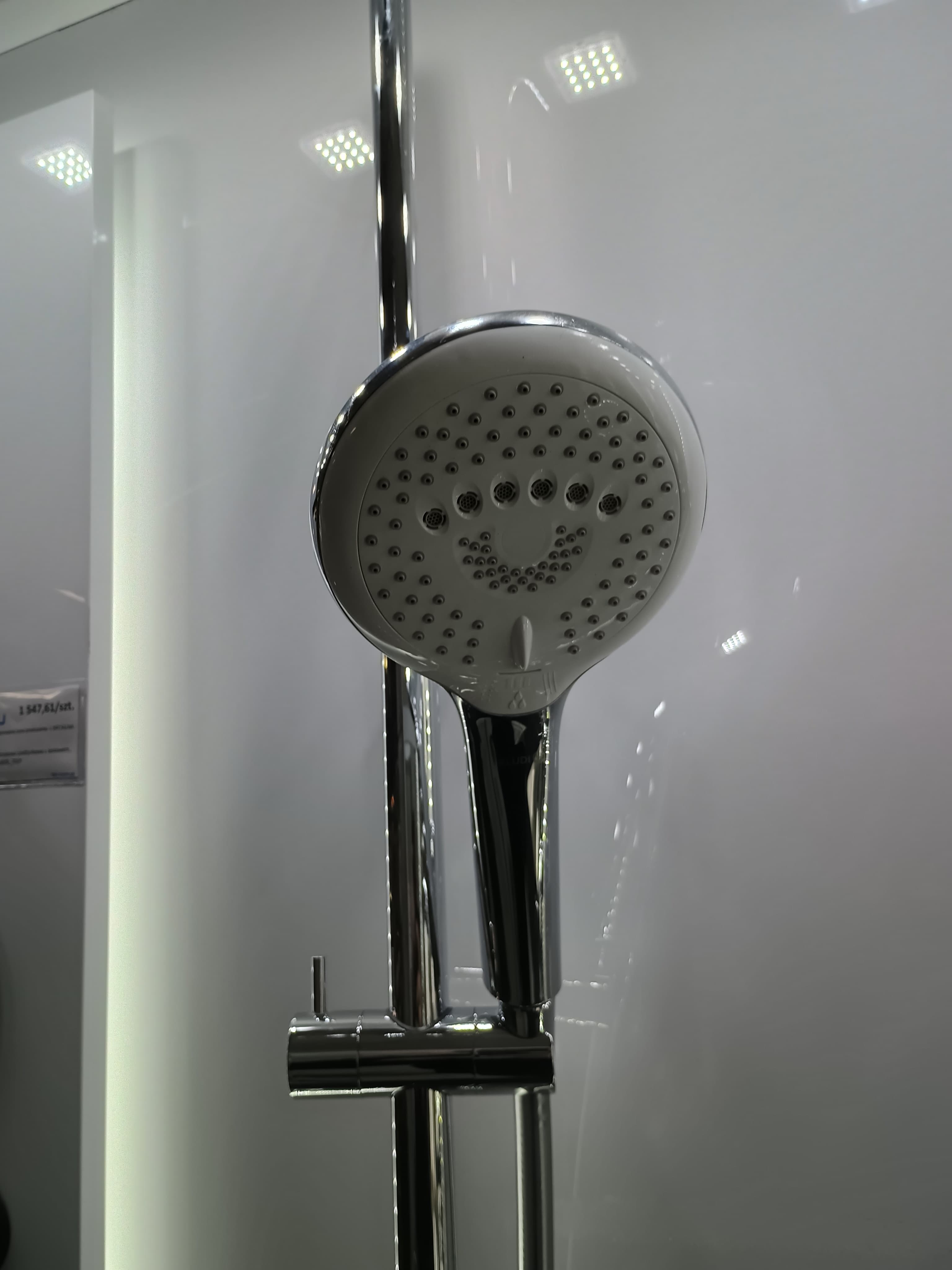 KLUDI FRESHLINE DUAL SHOWER zestaw natryskowy z bat. termost.  6709205-00   *5 - Powystawowy Łódź Zgierska