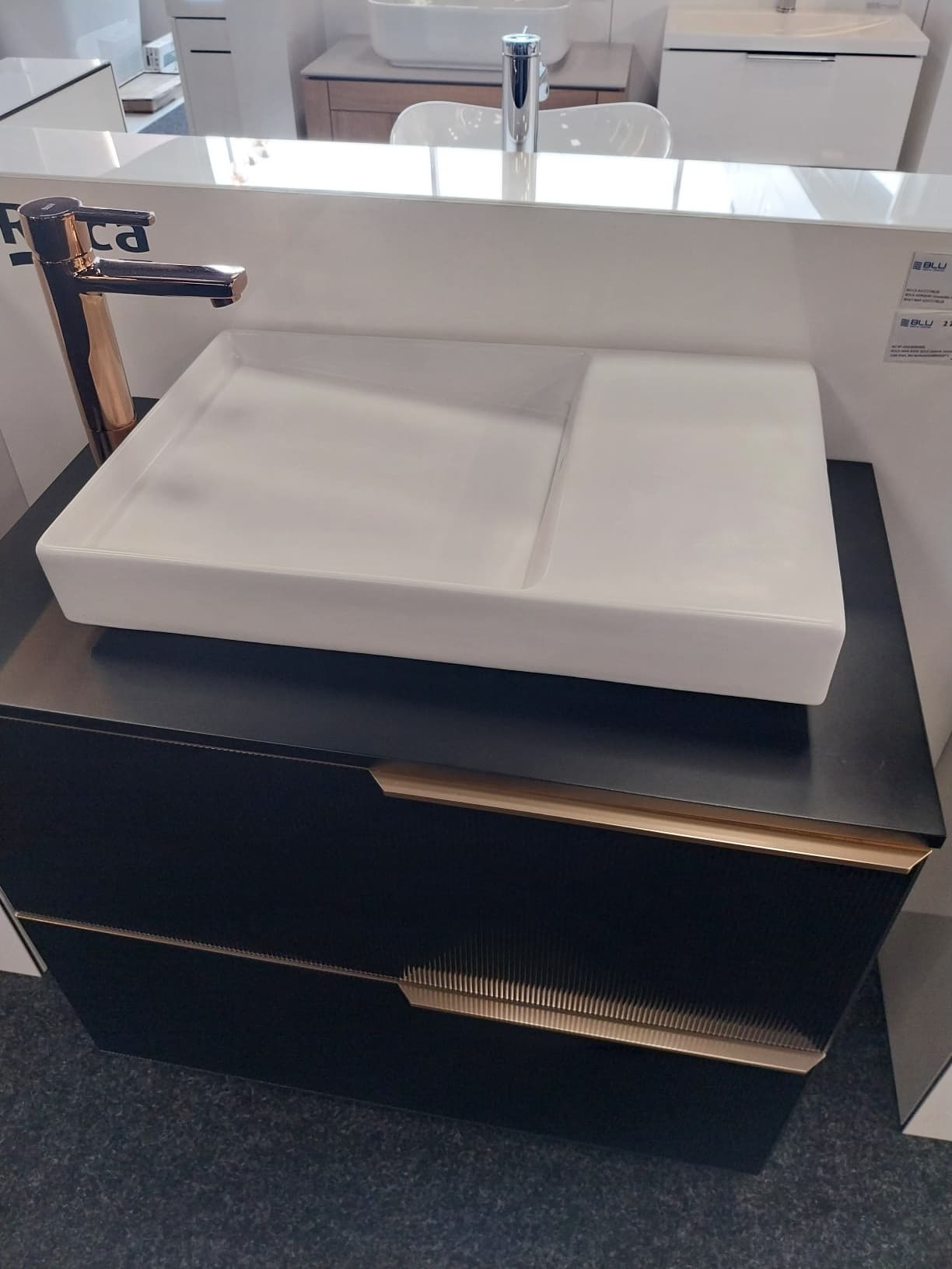 ROCA HORIZON Umywalka nablatowa DASH 60x38 cm BIAŁY MAT A32727962B  *10  **ekspo - Powystawowy Kraków