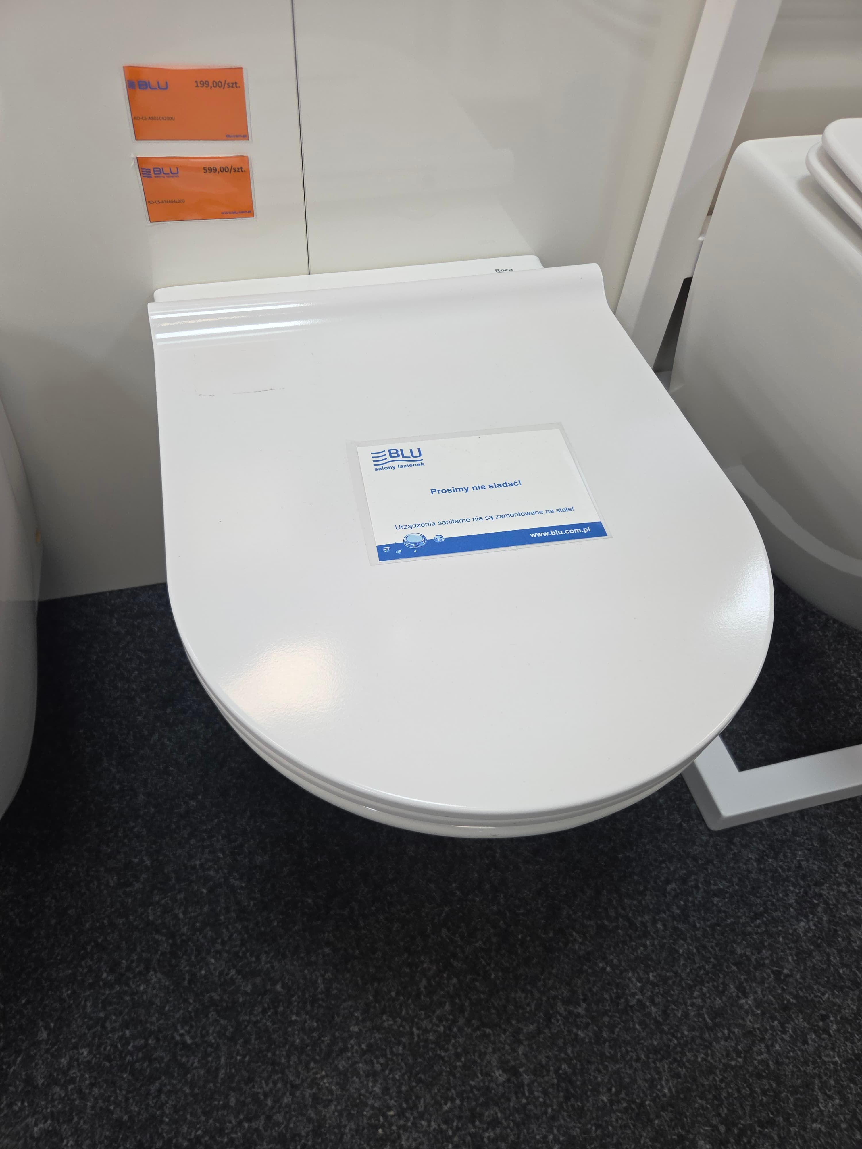 ROCA NEXO/Meridnian deska wolnoopadająca SLIM A801C4200U  *5 - Powystawowy Augustów
