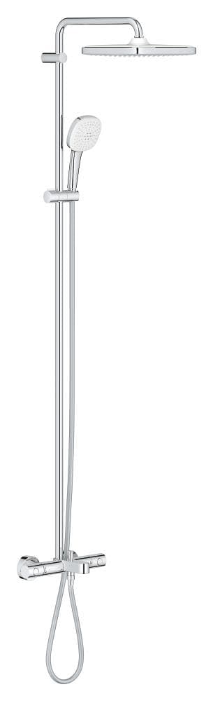 GROHE 26691001 TEMPESTA SYSTEM CUBE 250 System wannowo-prysznicowy z termostatem do montażu ściennego chrom  **ekspo - Powystawowy Warszawa