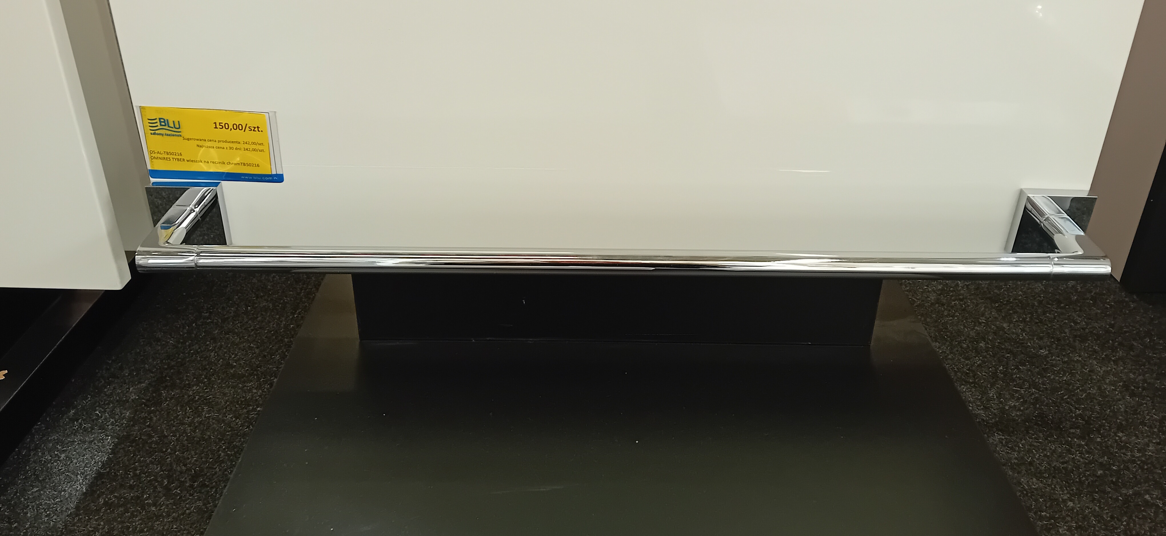 OMNIRES TYBER wieszak na recznik chrom  TB50216  **ekspo - Powystawowy Łowicz