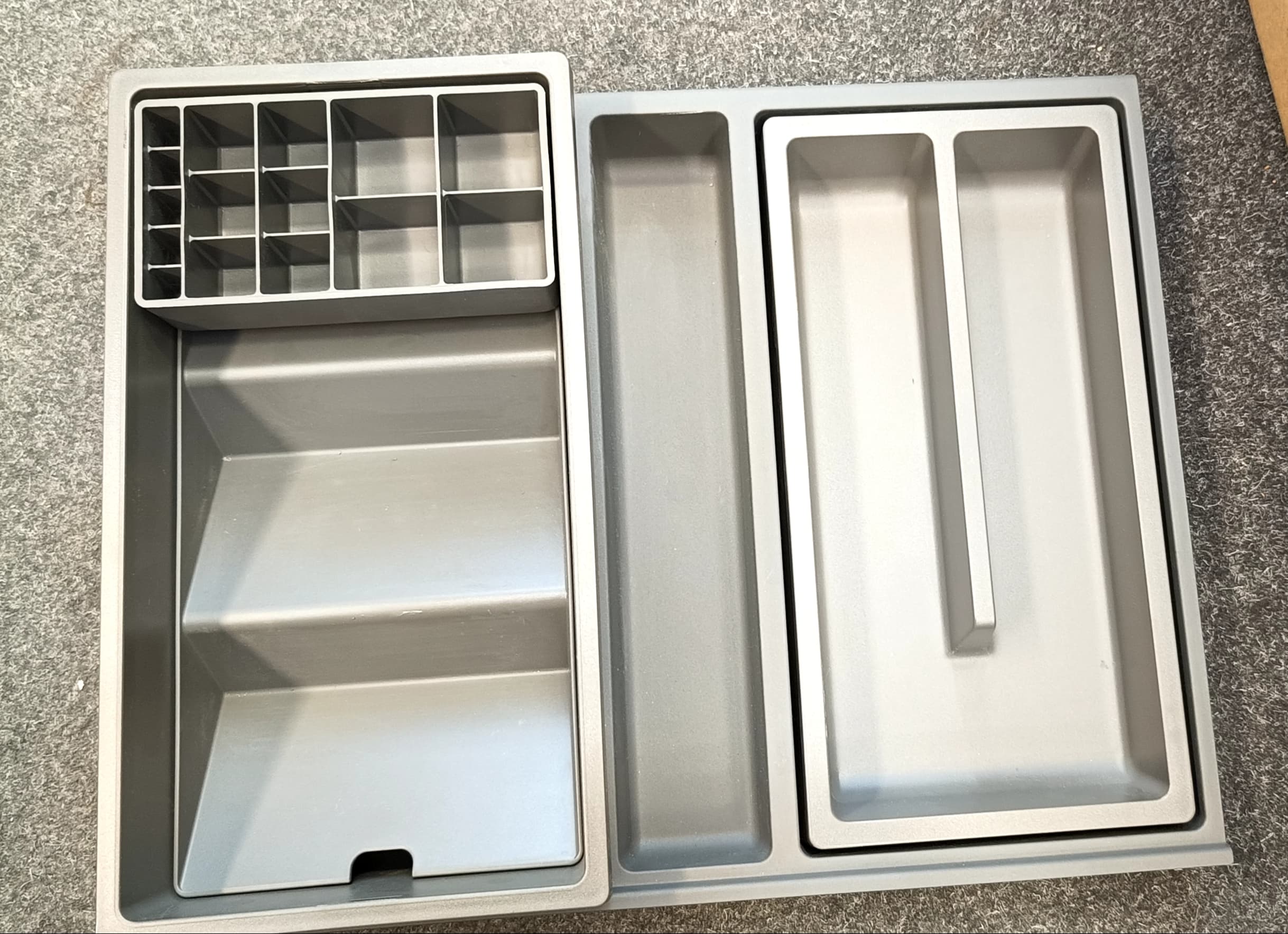 ELITA  RE190400016010   167353  ORGANIZER MODUŁOWY L40 ANTHRACITE MATT   *36  **ekspo - Powystawowy Zielona Góra