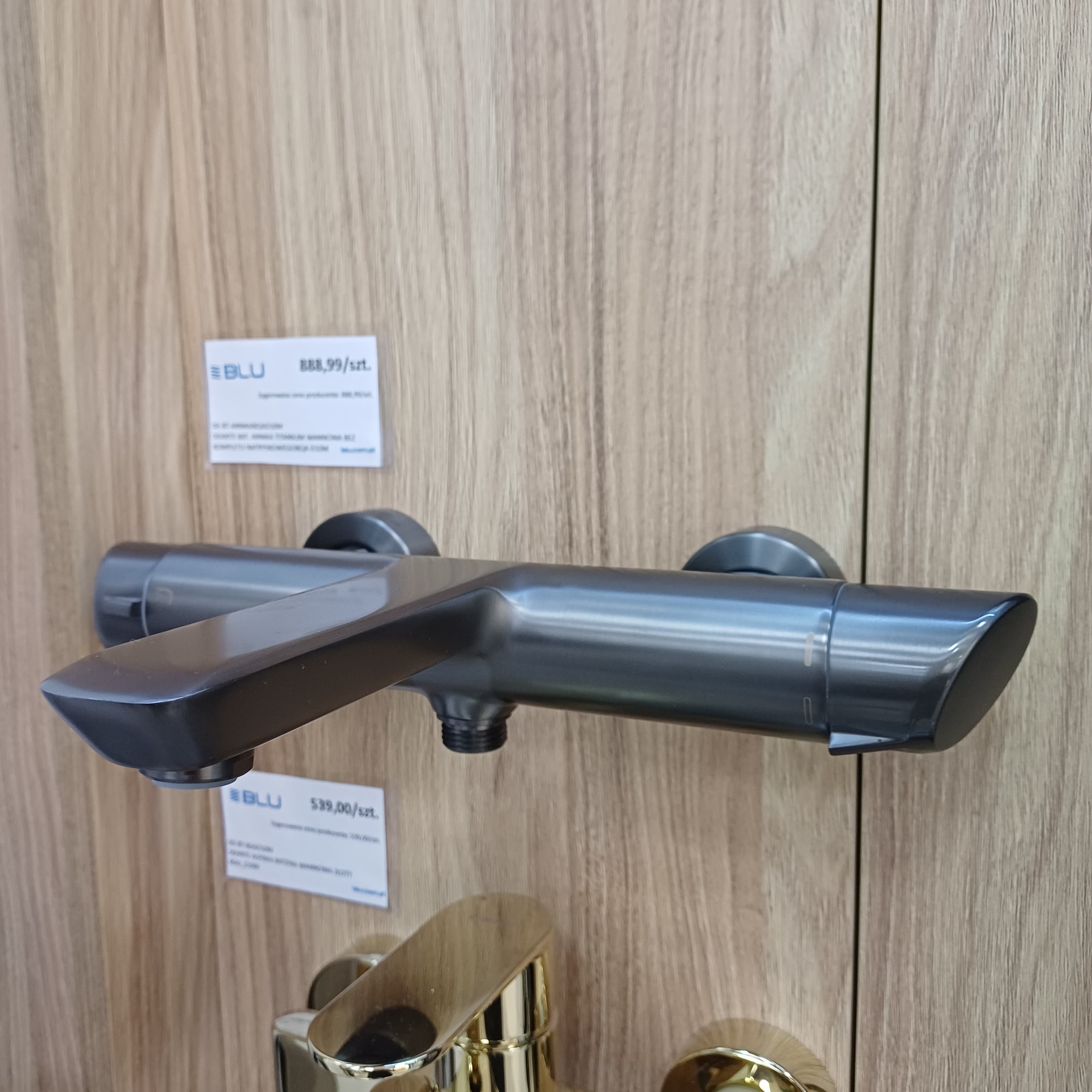 DEANTE BAT. ARNIKA TITANIUM WANNOWA BEZ KOMPLETU NATRYSKOWEGO  BQA D10M - Powystawowy Inowrocław