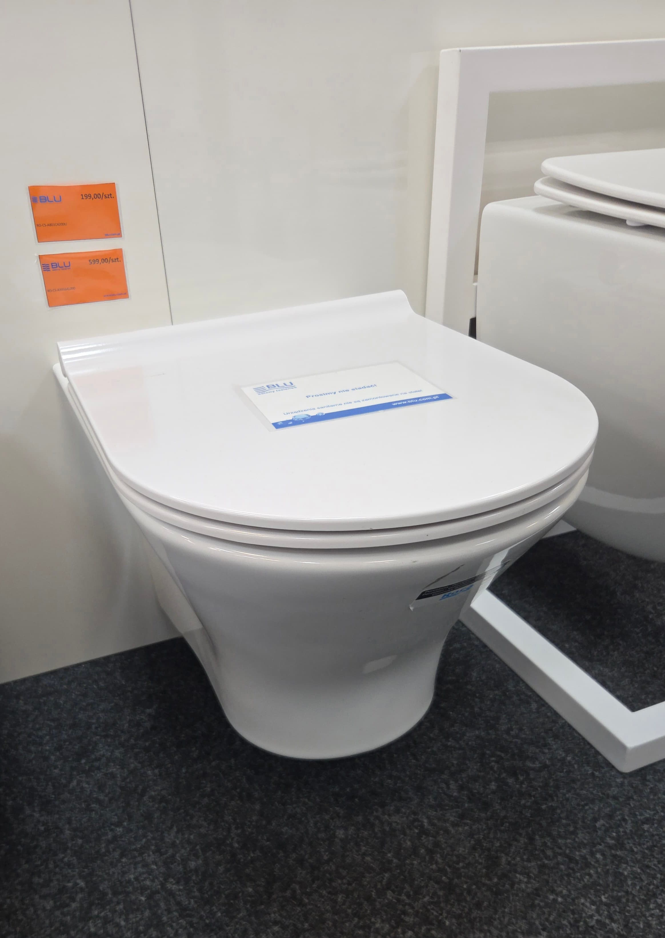 ROCA NEXO Miska WC podwieszana Rimless /bez deski/  A34664L000  *18 *W  **ekspo   *W - Powystawowy Augustów