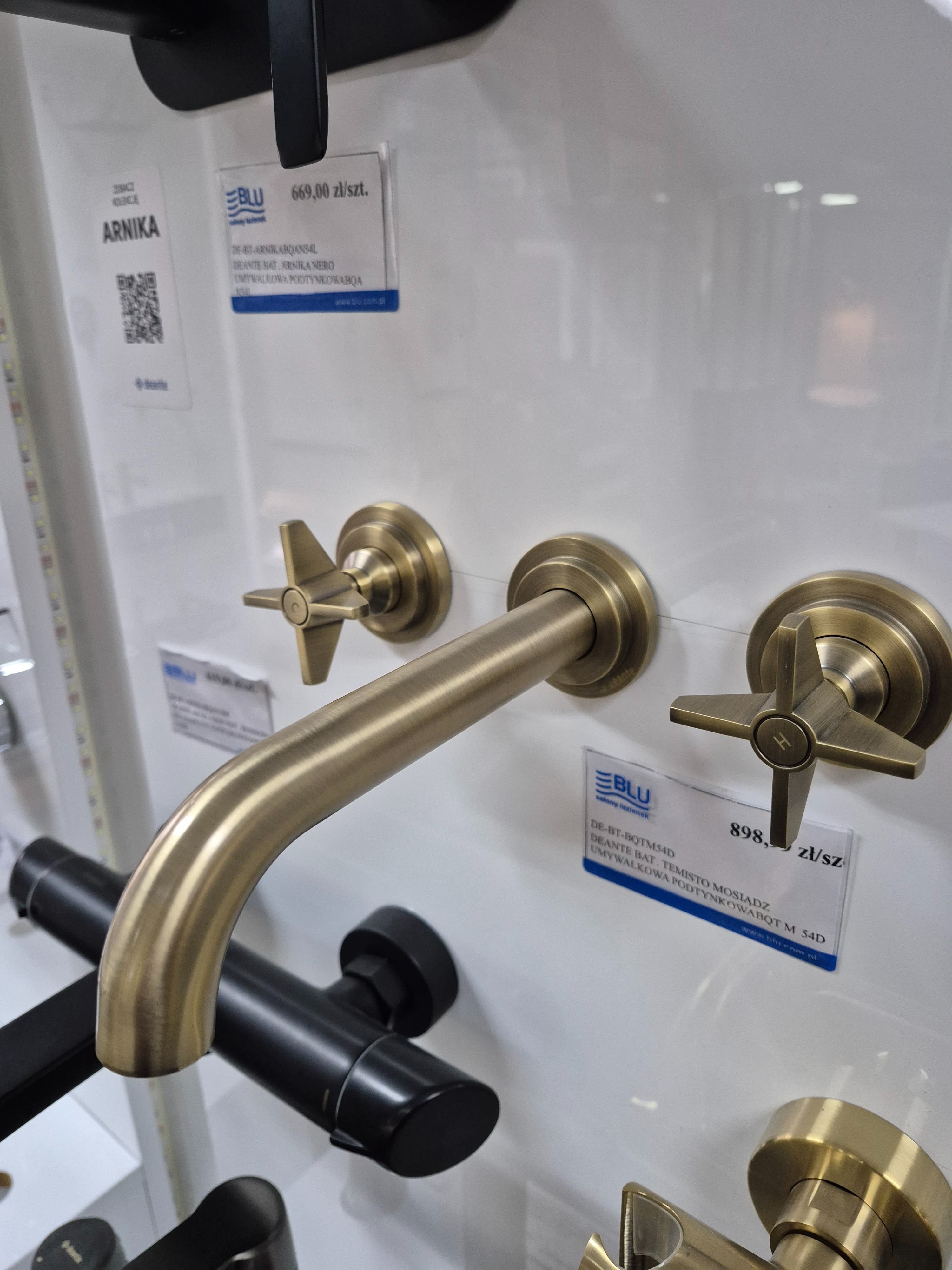 DEANTE BAT. TEMISTO MOSIĄDZ UMYWALKOWA PODTYNKOWA  BQT M54D  **ekspo - Powystawowy Ostrowiec Świętokrzyski