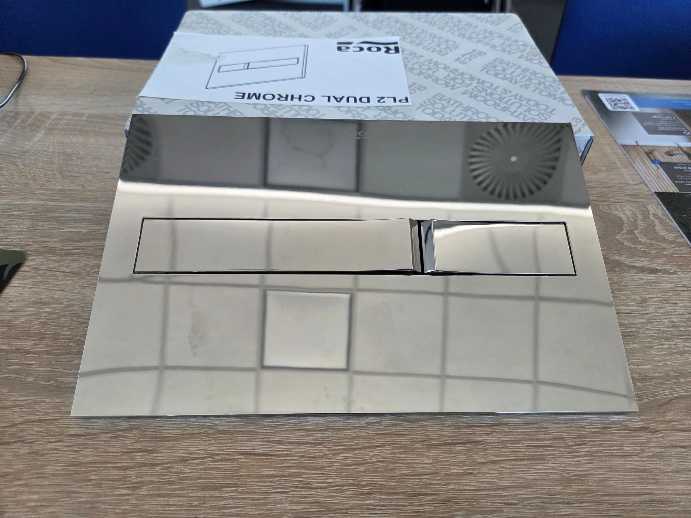 ROCA  przycisk PL2  DUAL CHROM   A890096001 *W  **ekspo - Powystawowy Krosno