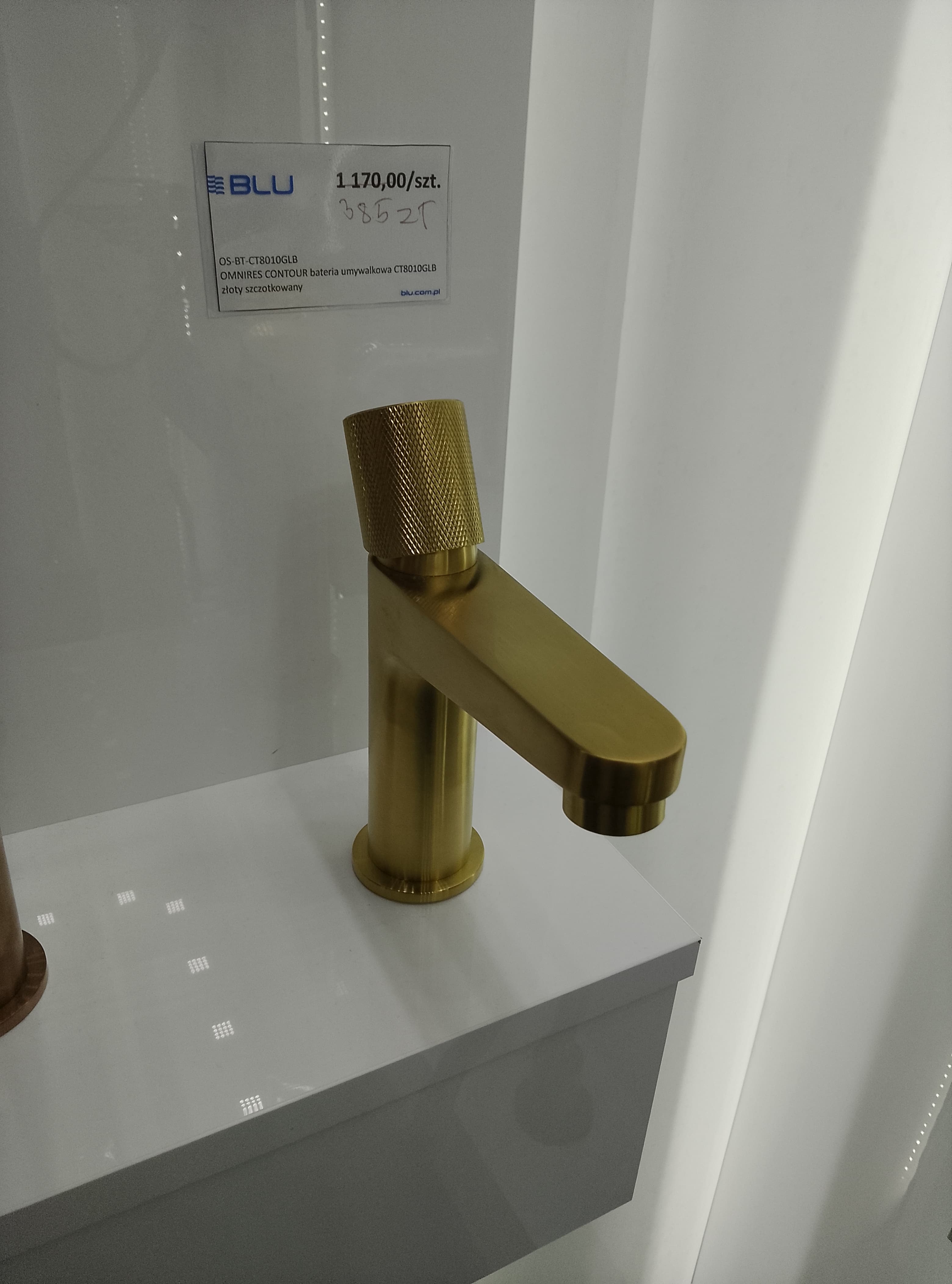 Omnires Contour CT8010GLB - Powystawowy Kalisz