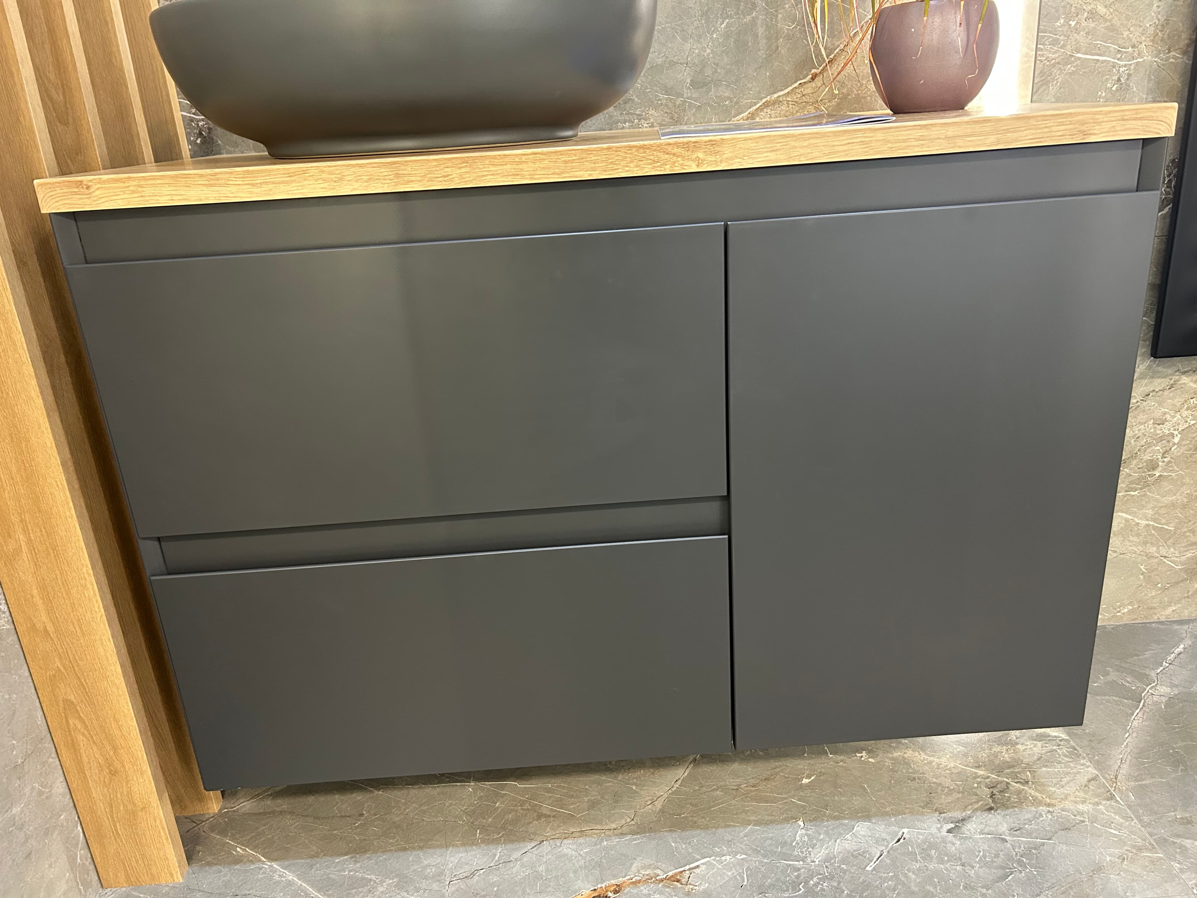 ELITA  RE011006056010   168150  SZAFKA SPLIT 100 2S L CARGO ANTHRACITE MATT PDW   *4 - Powystawowy Chełm