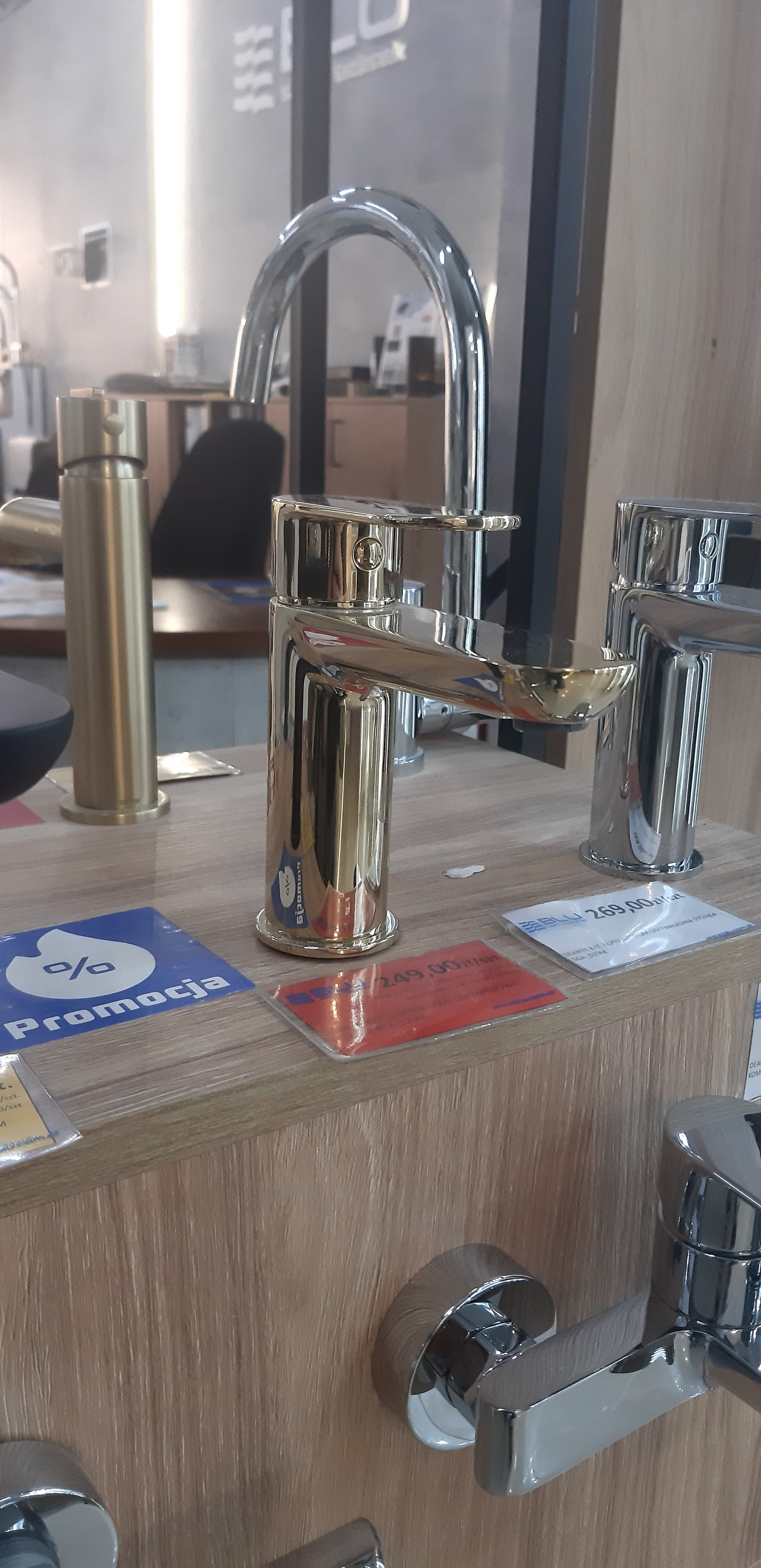 DEANTE  BAT.  ALPINIA GOLD UMYWALKOWA STOJĄCA BGA_Z20M - Powystawowy Bochnia