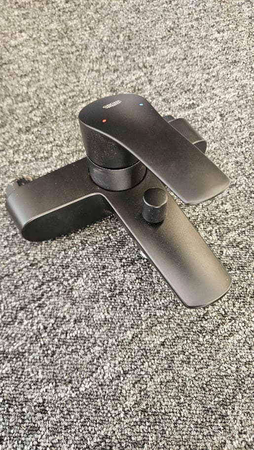 GROHE Eurosmart bateria wannowa matte black  333002433 - Powystawowy Bielsko-Biała