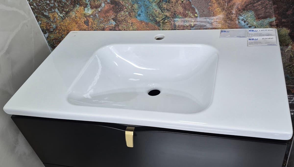 ORISTO  umywalka CERA-BASE 80 cm UME-CE-80-91 - Powystawowy Ostrowiec Świętokrzyski