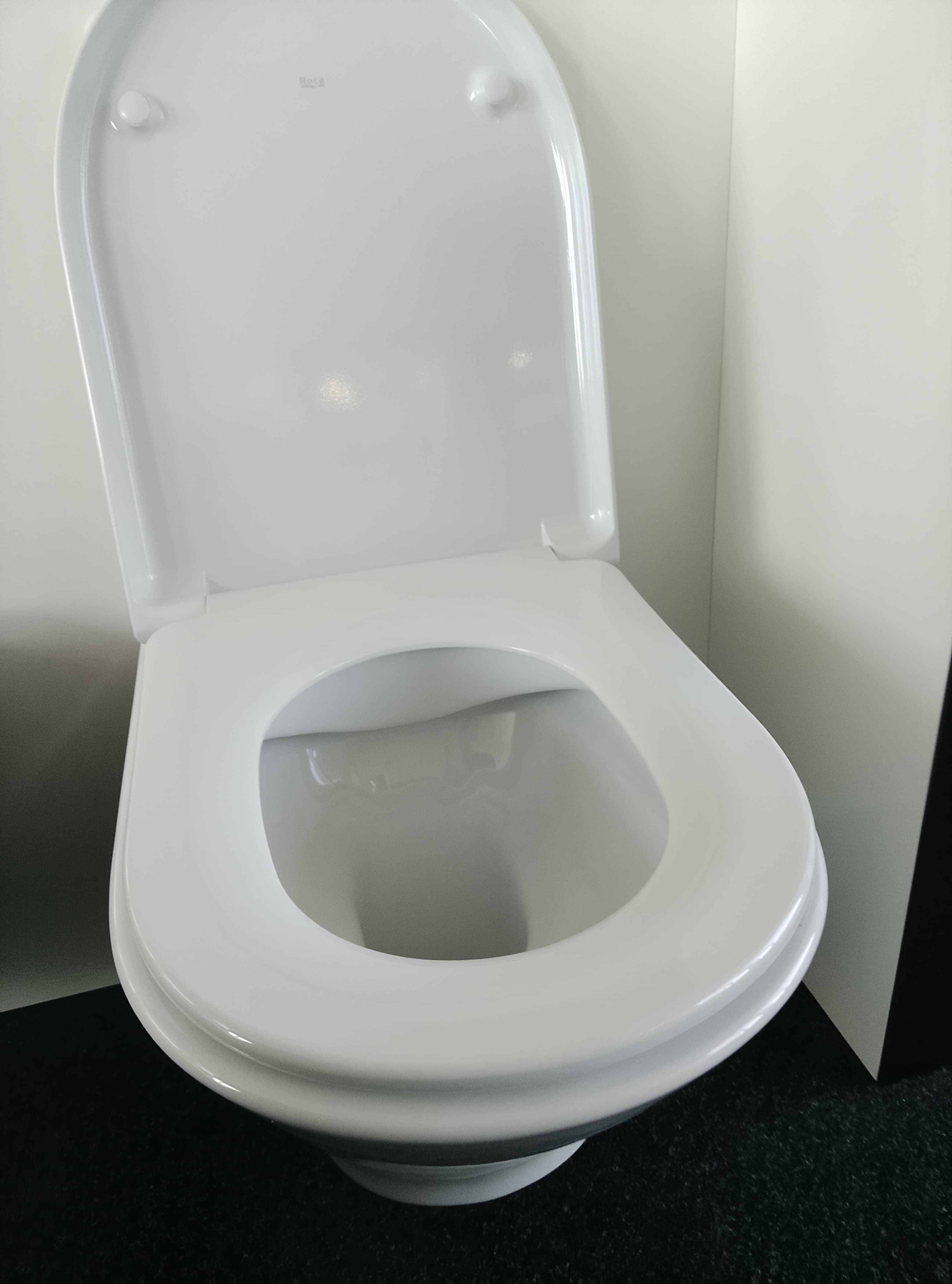 ROCA GAP ROUND ZESTAW Miska wc podwieszana Rimless + deska wolnoopadajaca Supralit  A34H0N2000  *12 - Powystawowy Kalisz